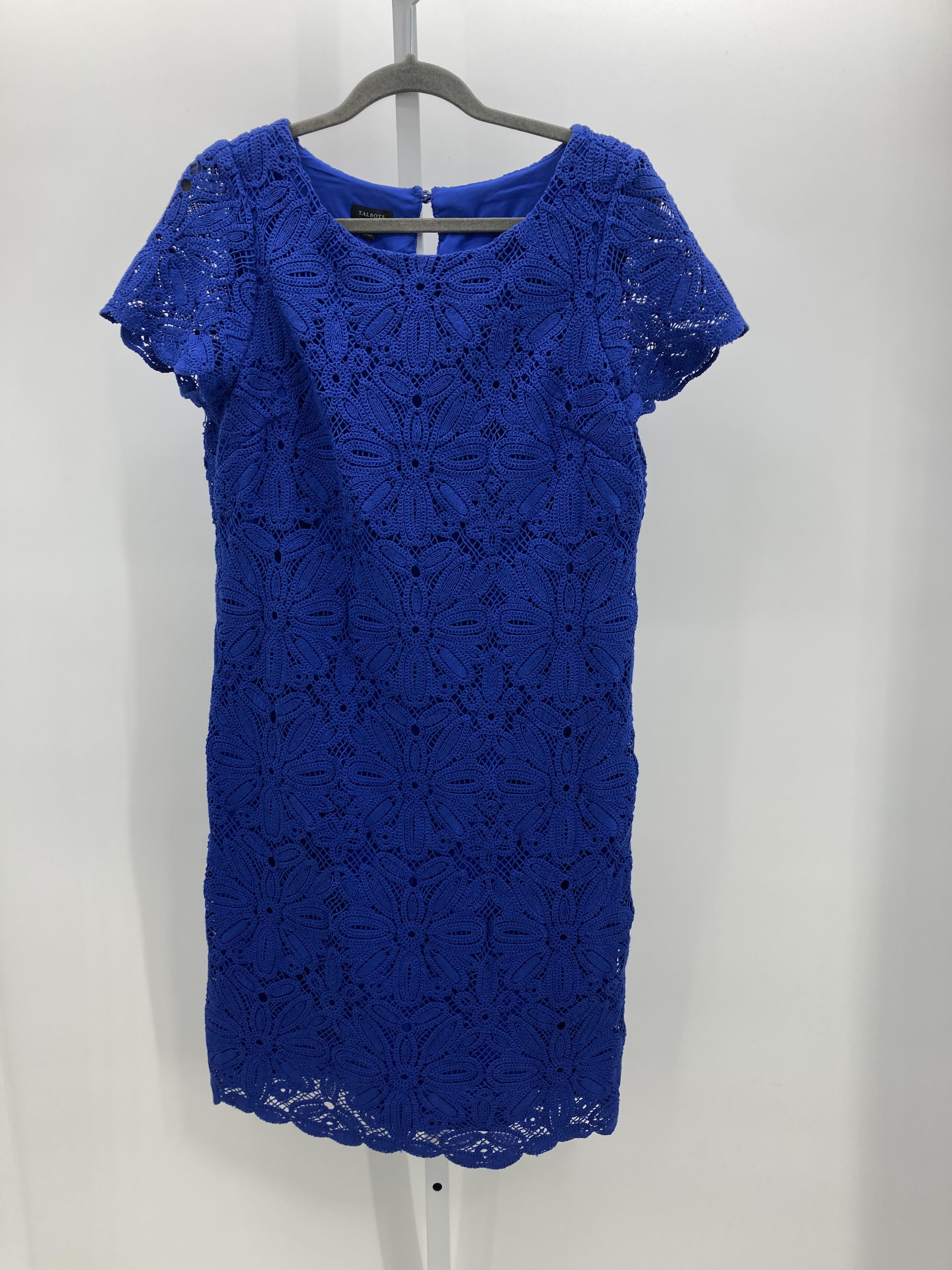Talbots Size 10 Misses Short Sleeve Dress