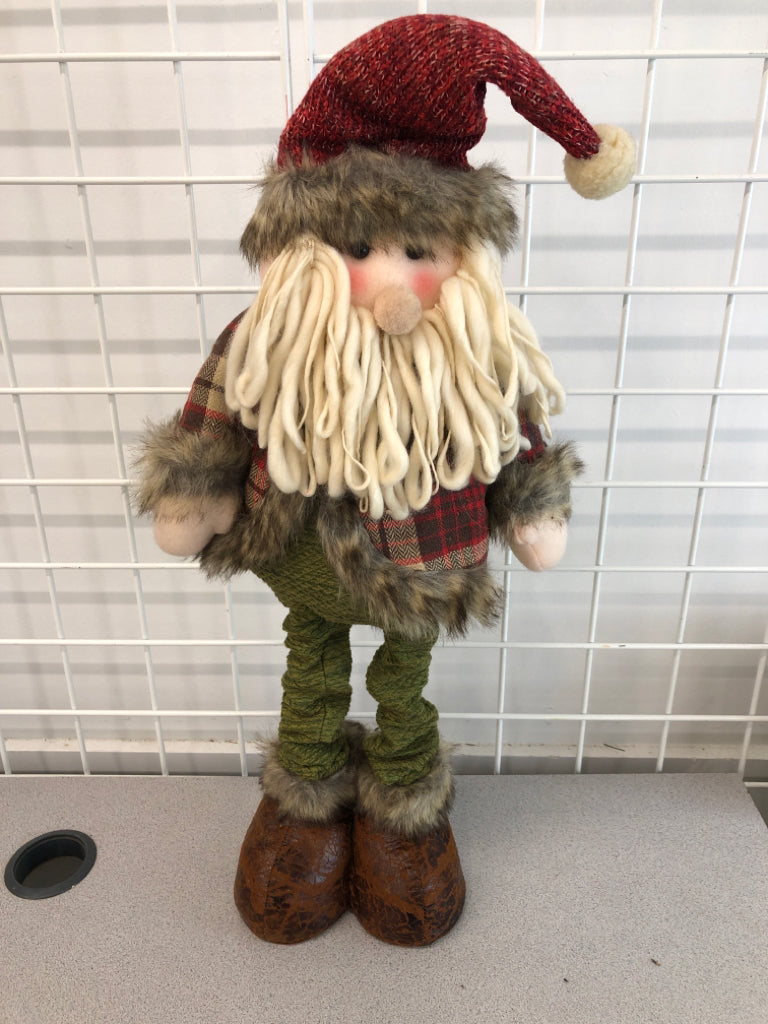 PRIMITIVE PLUSH SANTA.
