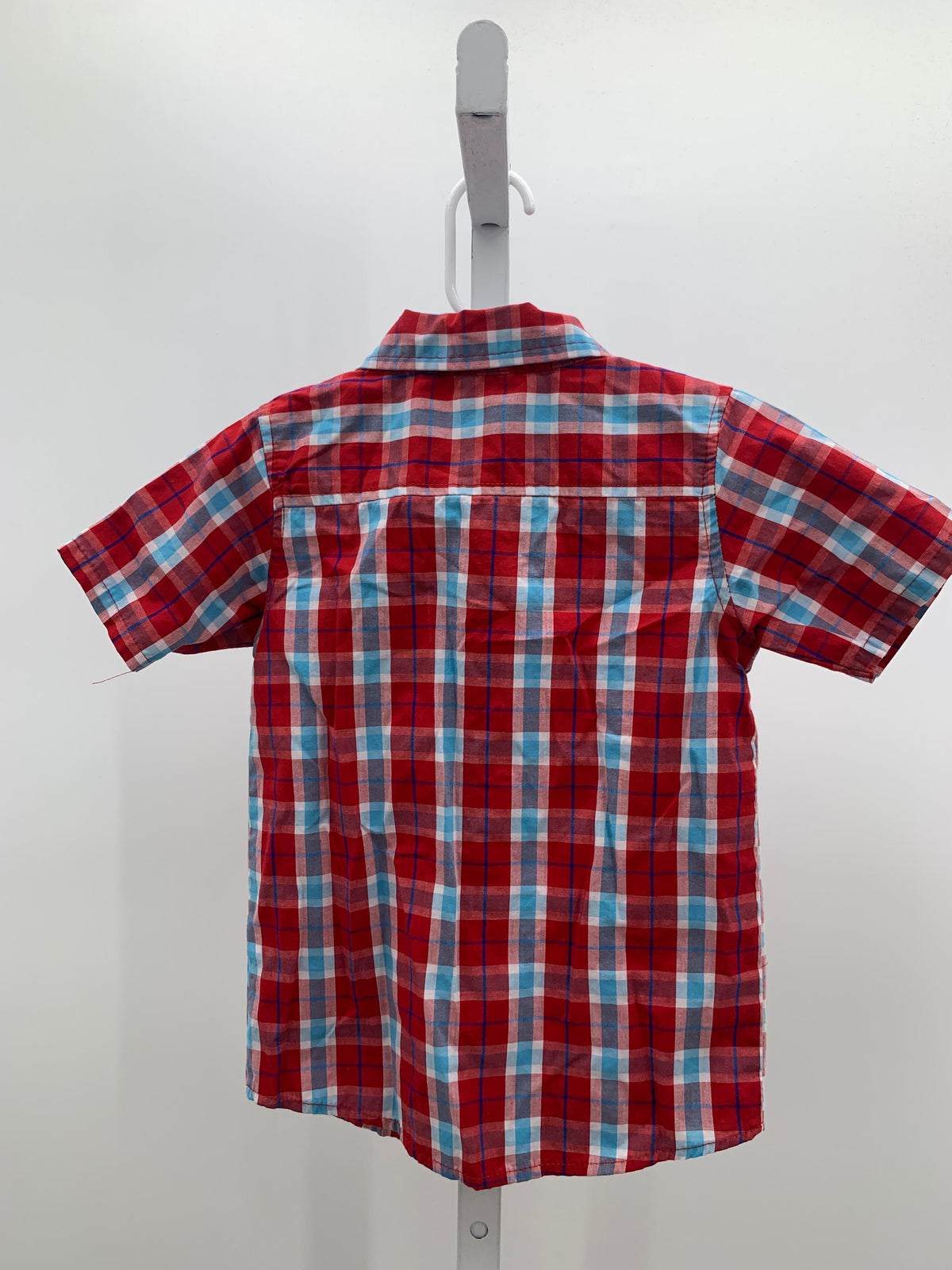 BLUE WHITE PLAID