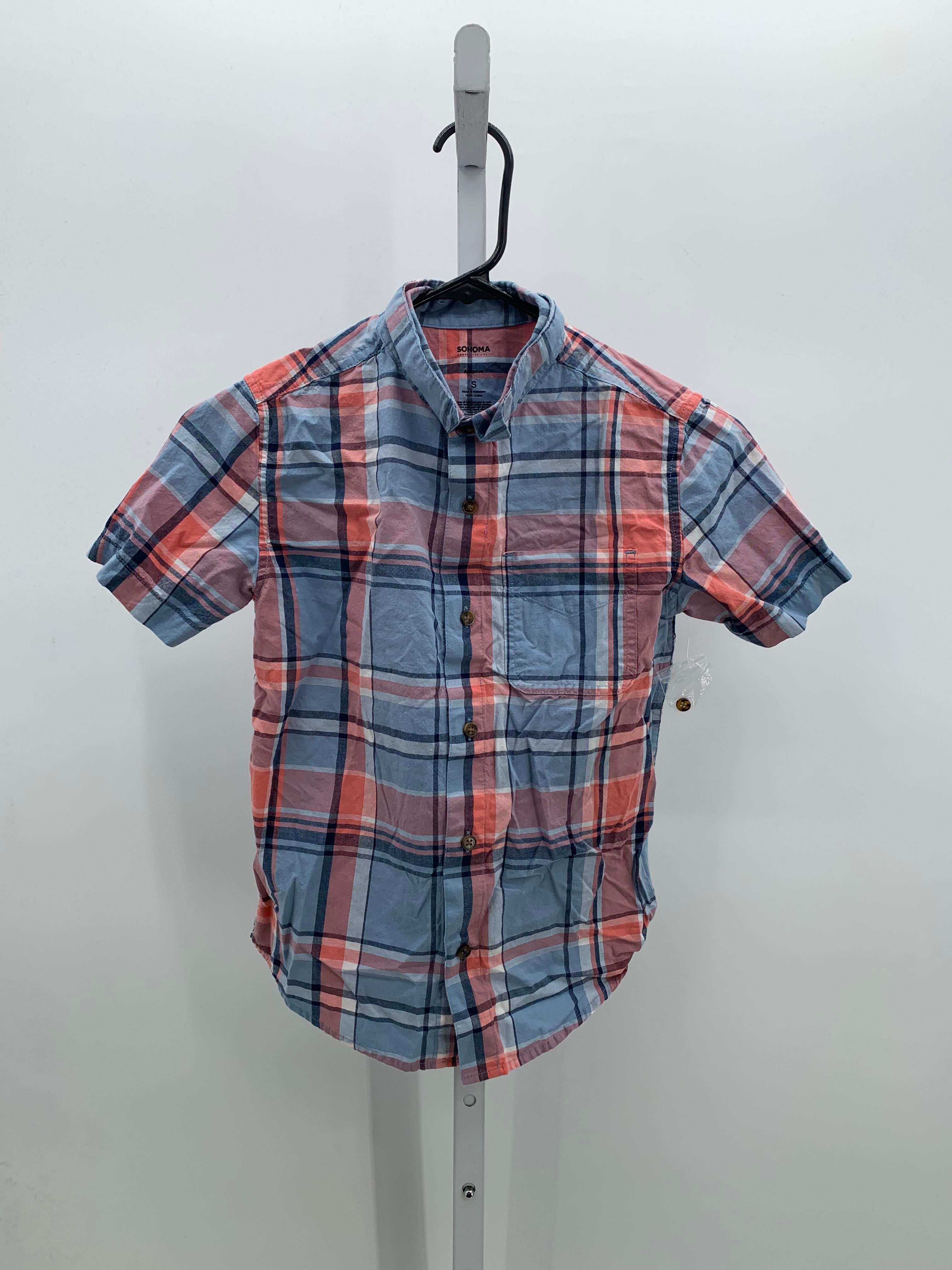 NEW PINK WHITE PLAID