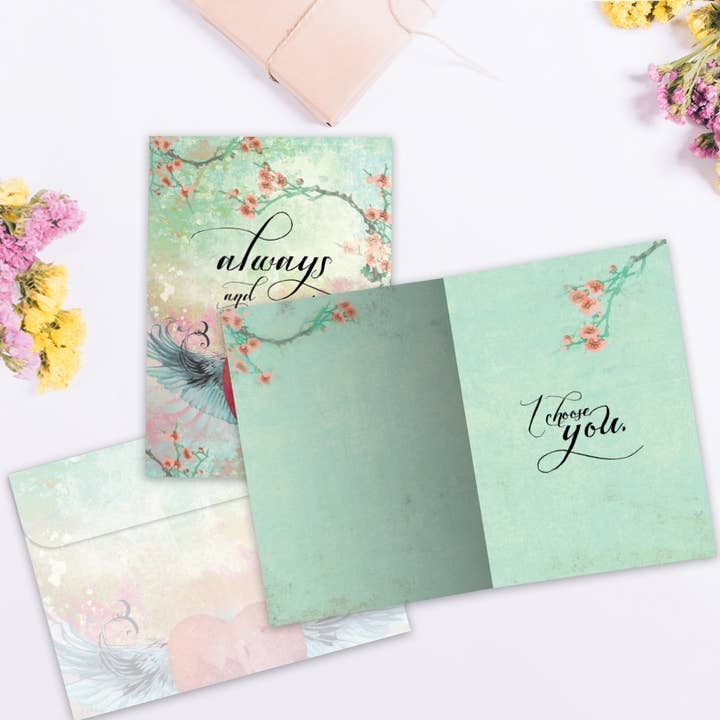 Choose You Again, Just Because Card