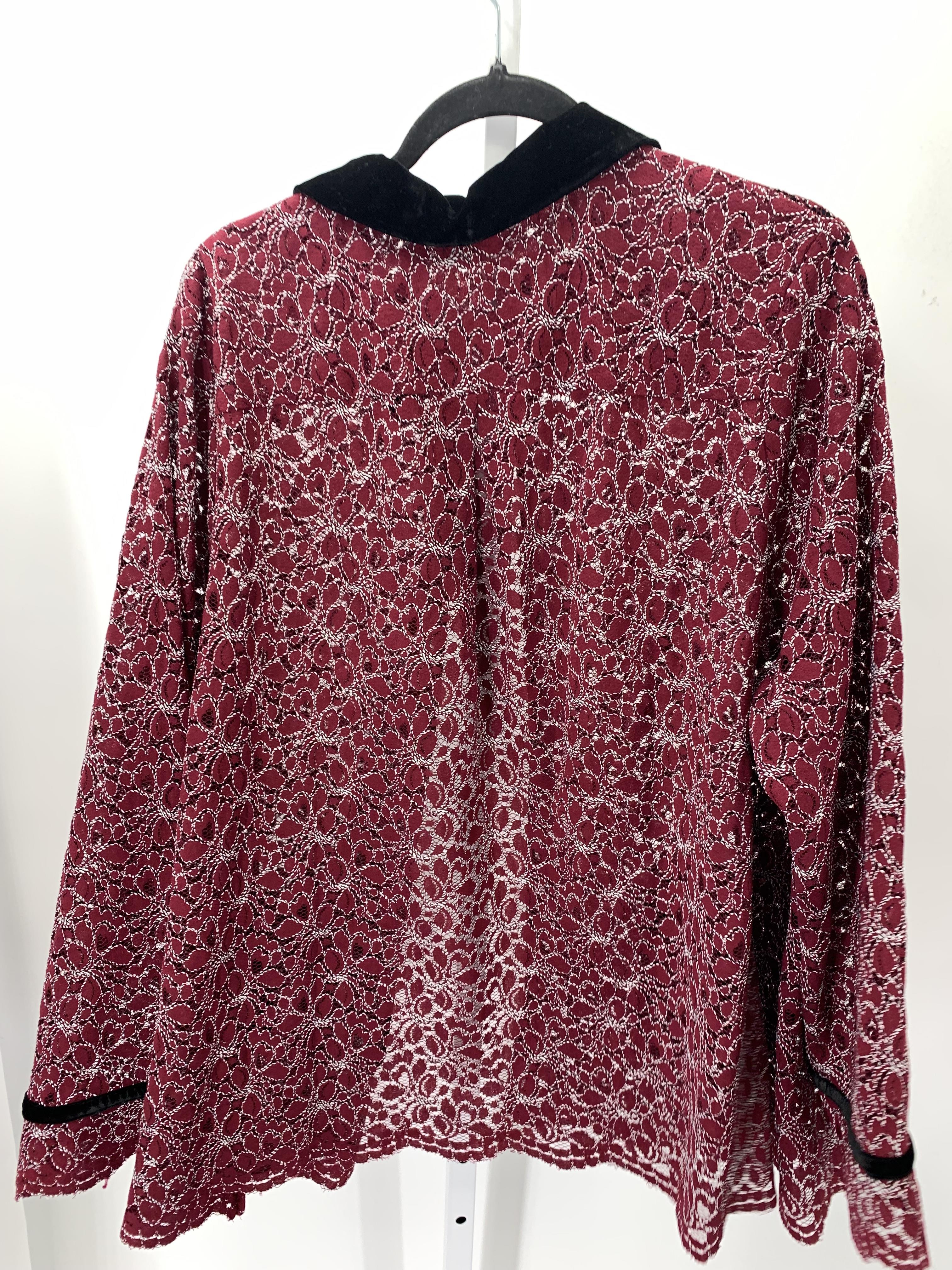 LOGO Size 1X Womens Long Sleeve Shirt