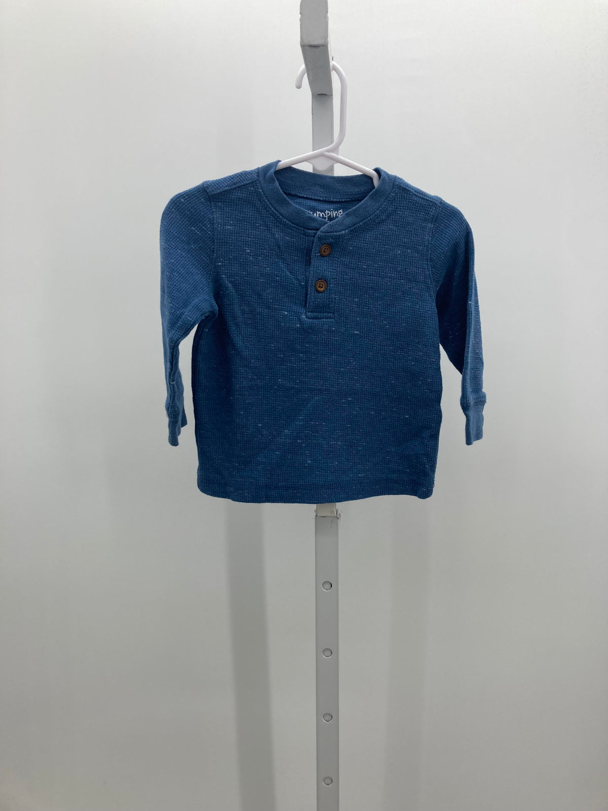 HENLEY WAFFLE KNIT