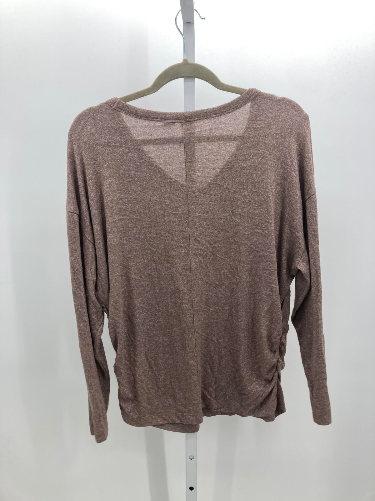 Old Navy Brown Size Large Maternity Long Sleeve Shirt
