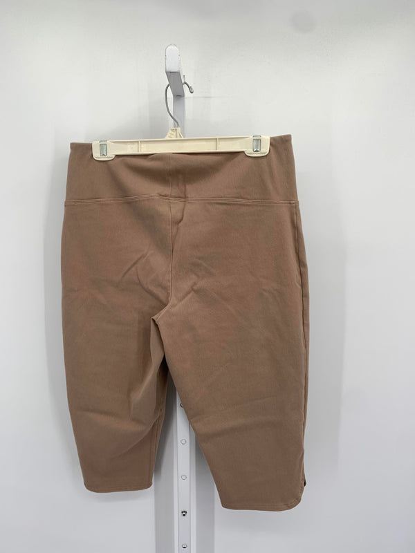 Women with Control Size Large Misses Capri Pants