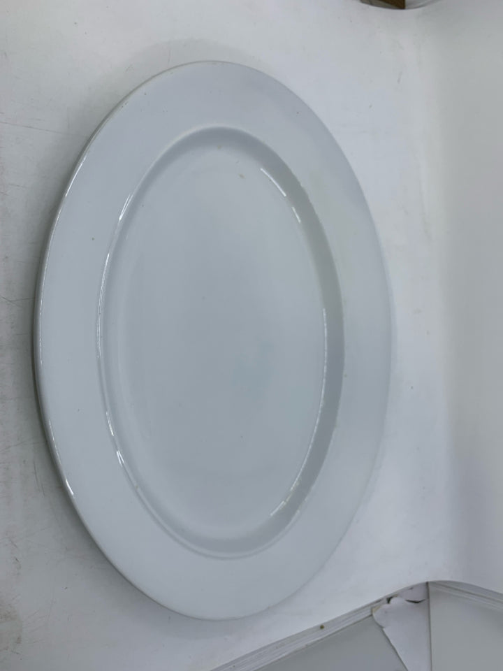 VTG WARRANTED IRONSTONE OVAL PLATTER.