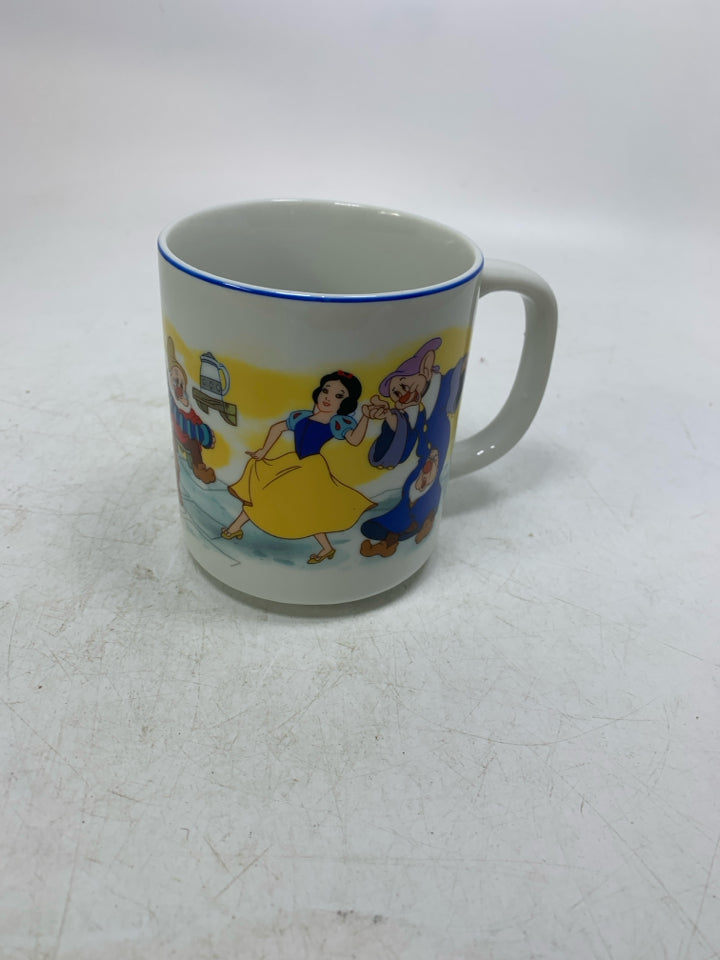 VTG SNOW WHITE & 7 DWARFS MUG.