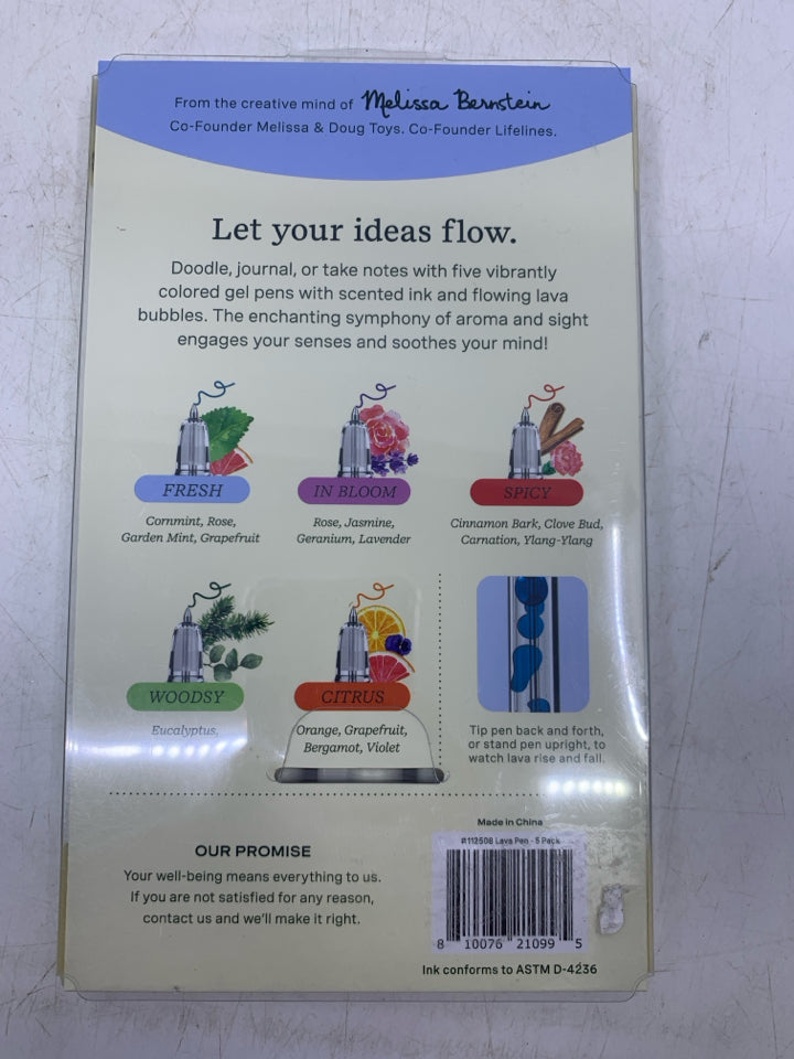 NIP SCENTED LAVA PENS.