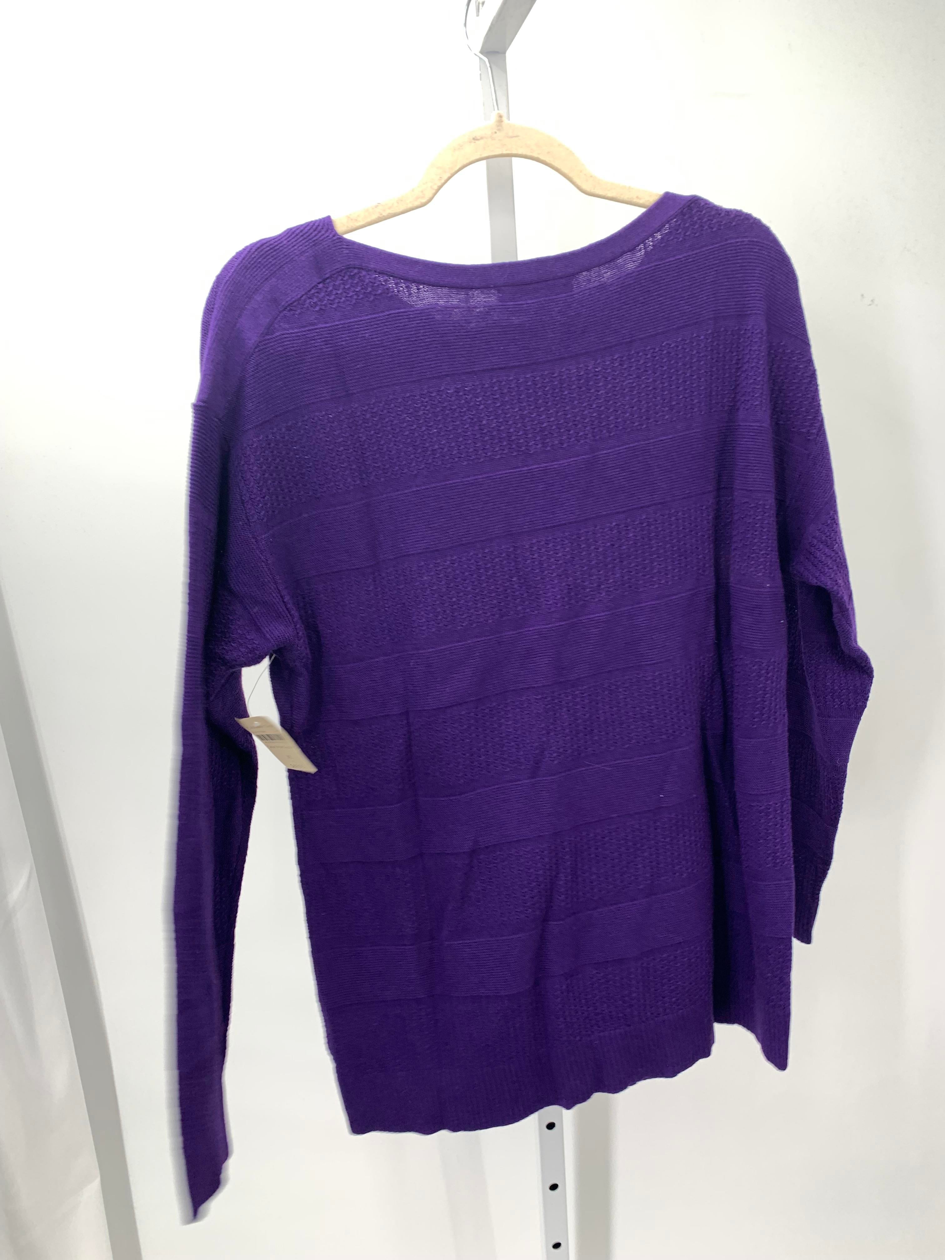 Coldwater Creek Size Extra Large Misses Long Slv Sweater