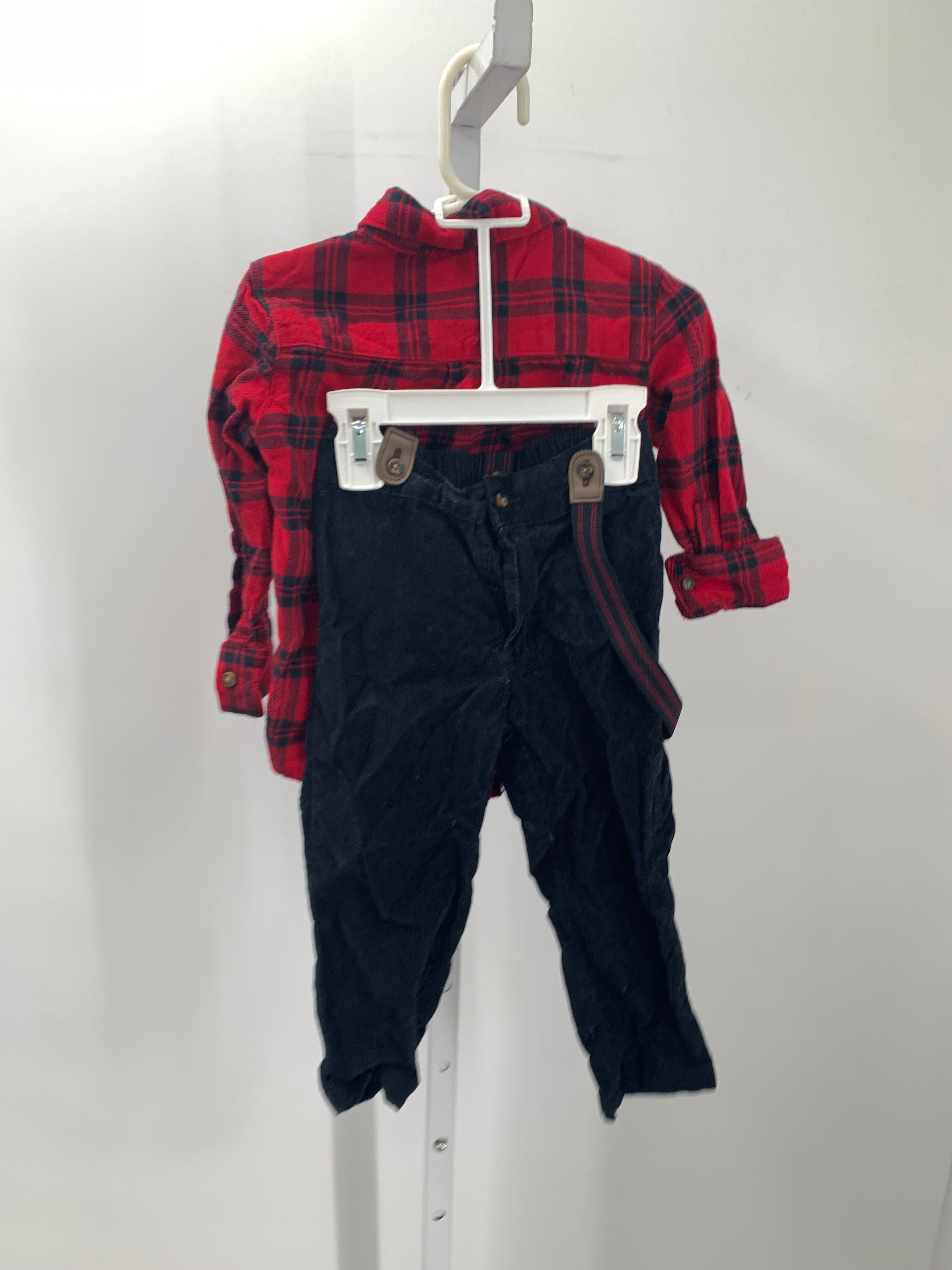 BLACK PLAID SHIRT CORDUROY PANTS