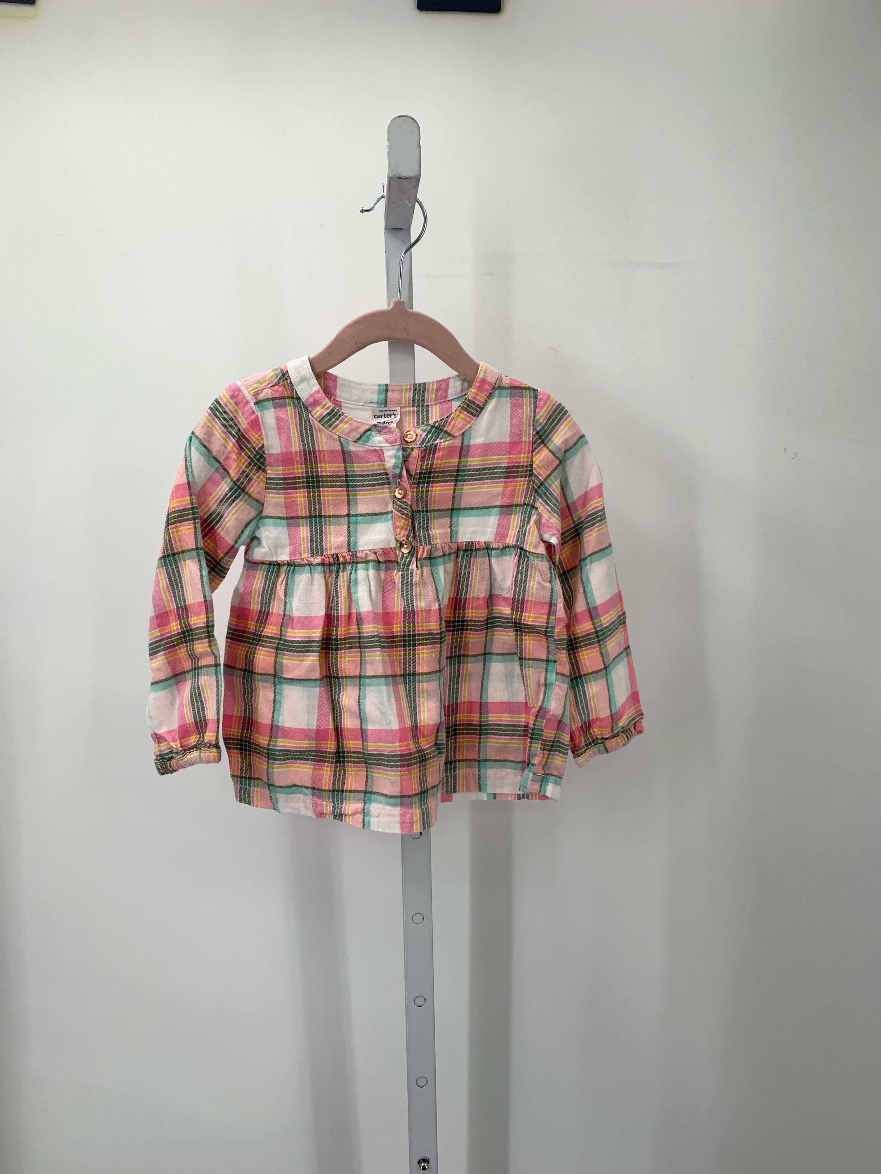 Carters Size 24 Months Girls Long Sleeve Shirt