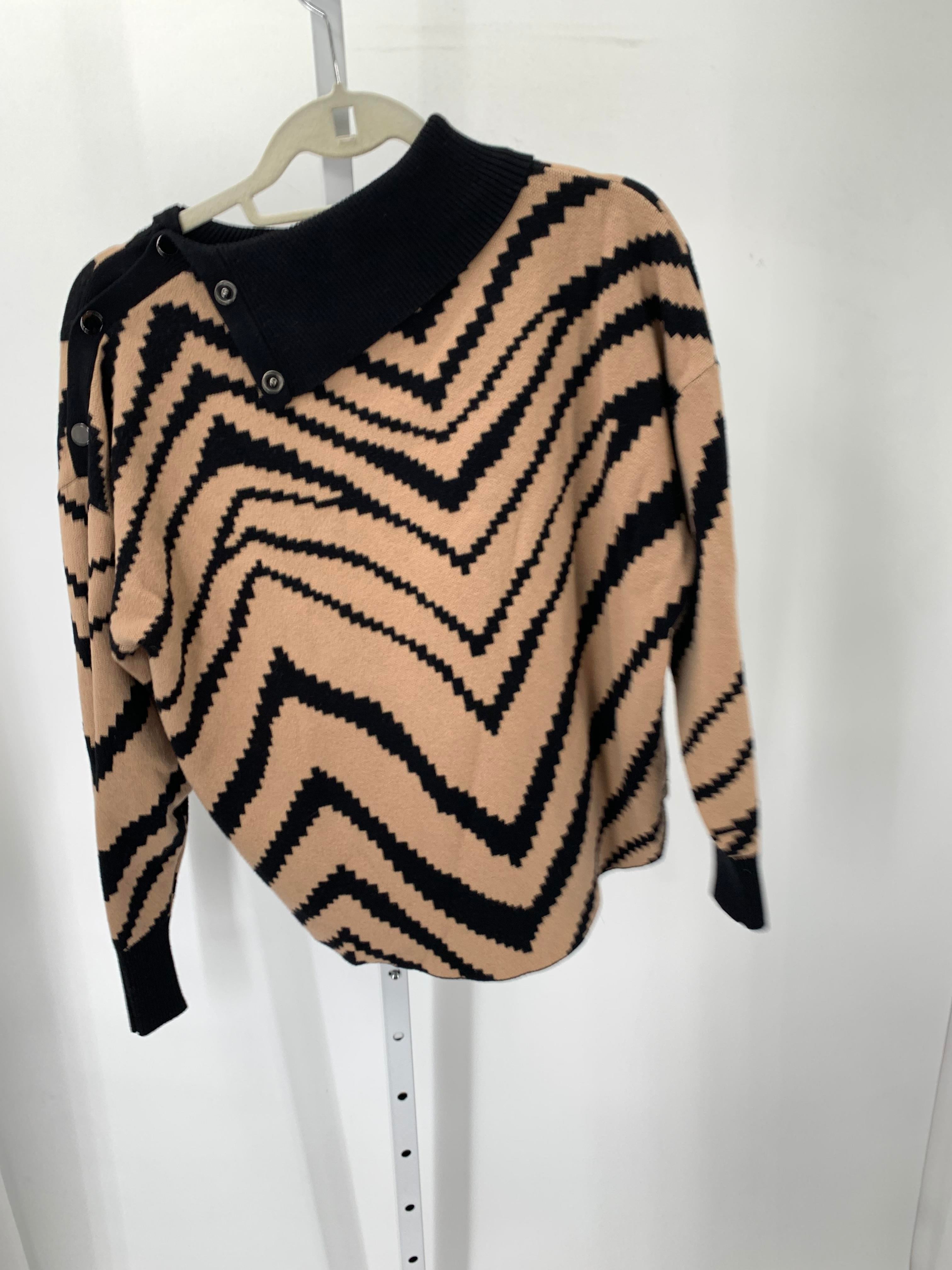 Nicole Miller Size Extra Large Misses Long Slv Sweater