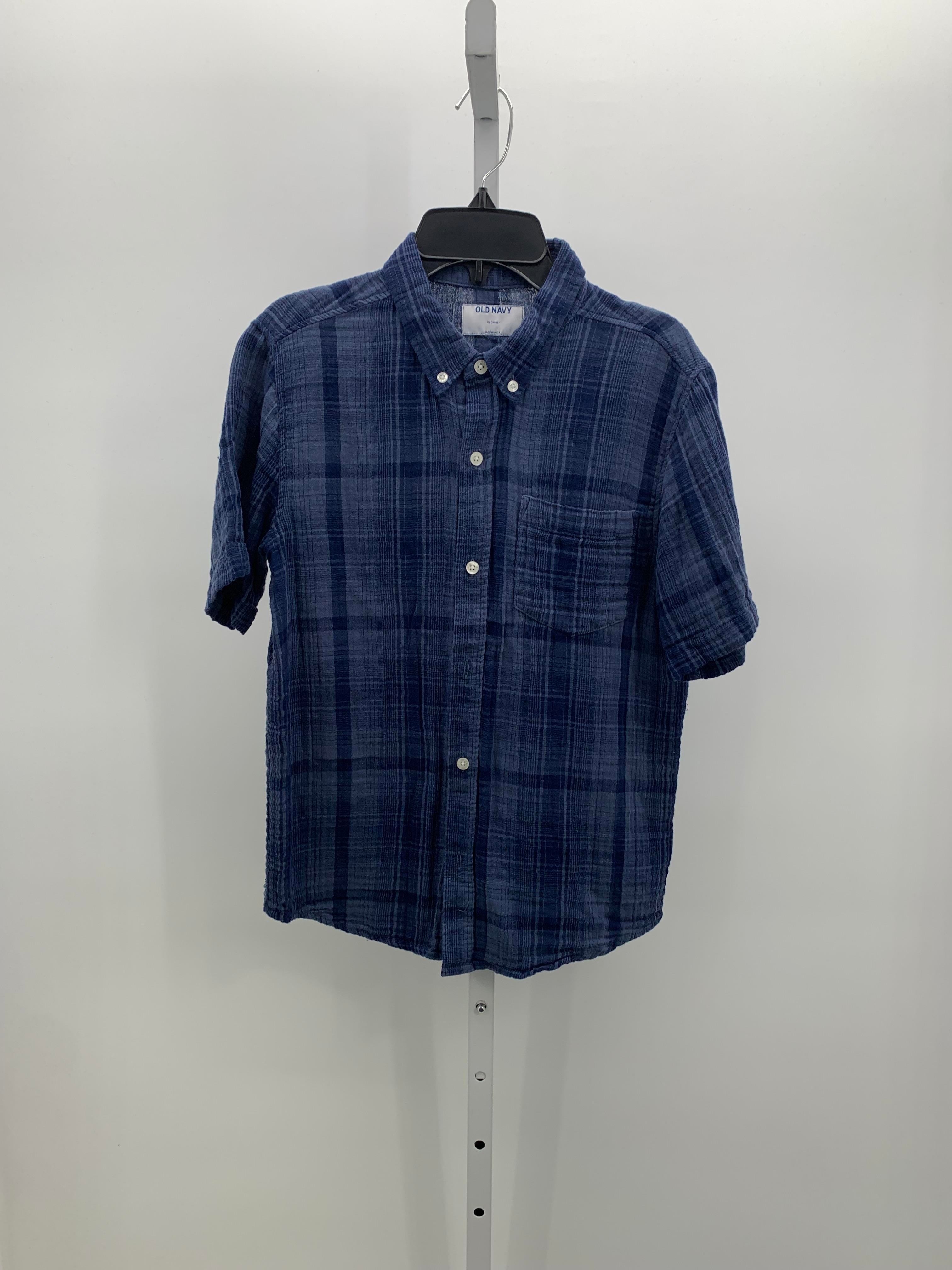 PLAID BTN DOWN