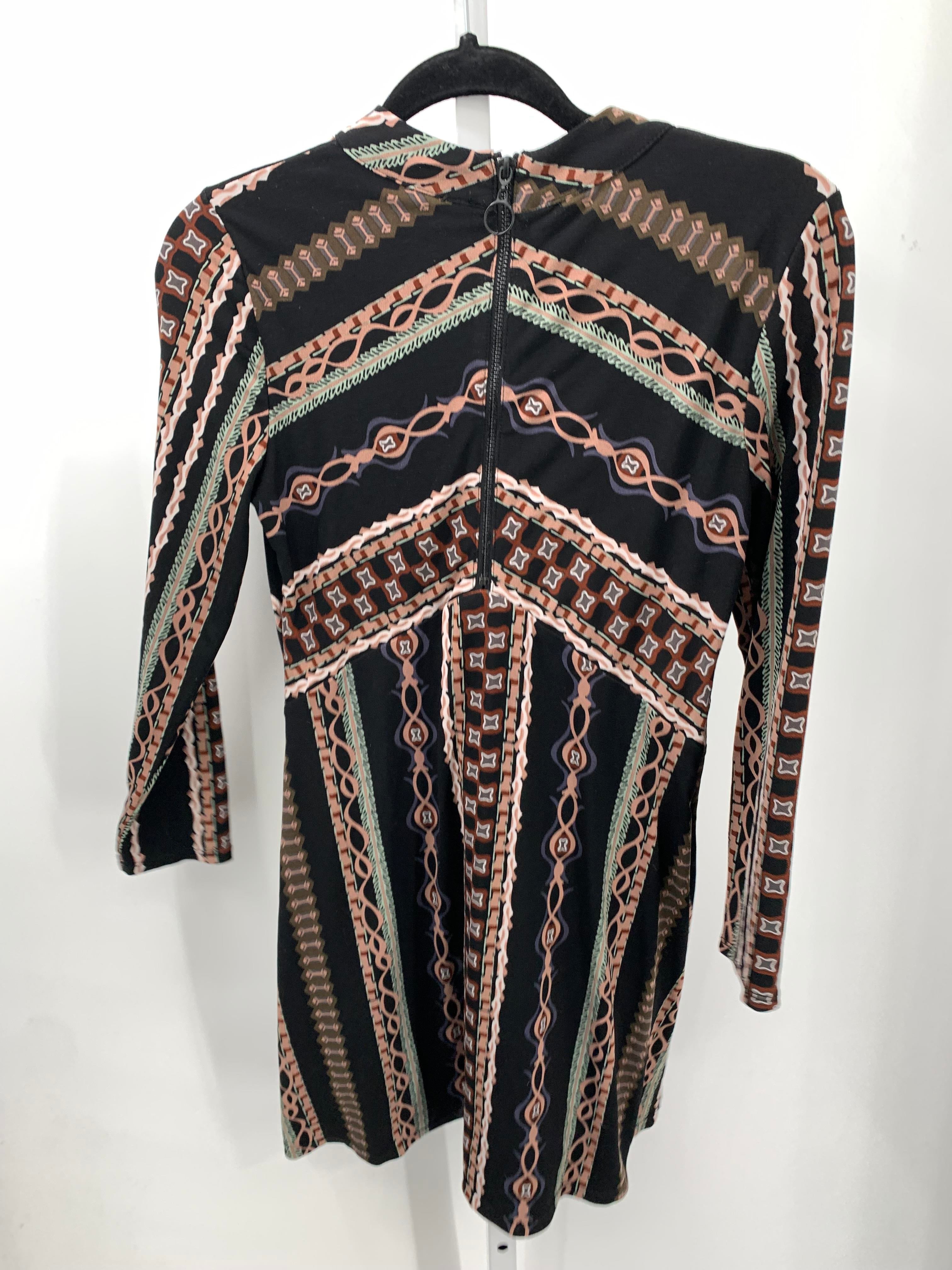 Free People Size Small Misses Long Sleeve Dress
