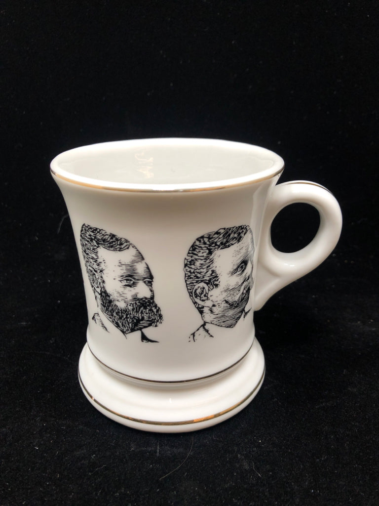 VTG PORCELAIN SHAVING MUG.