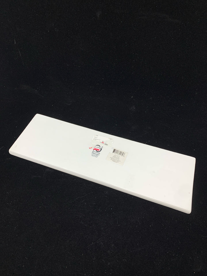 KEEP IT TOGETHER CERAMIC TRAY W/GOLD RIM.
