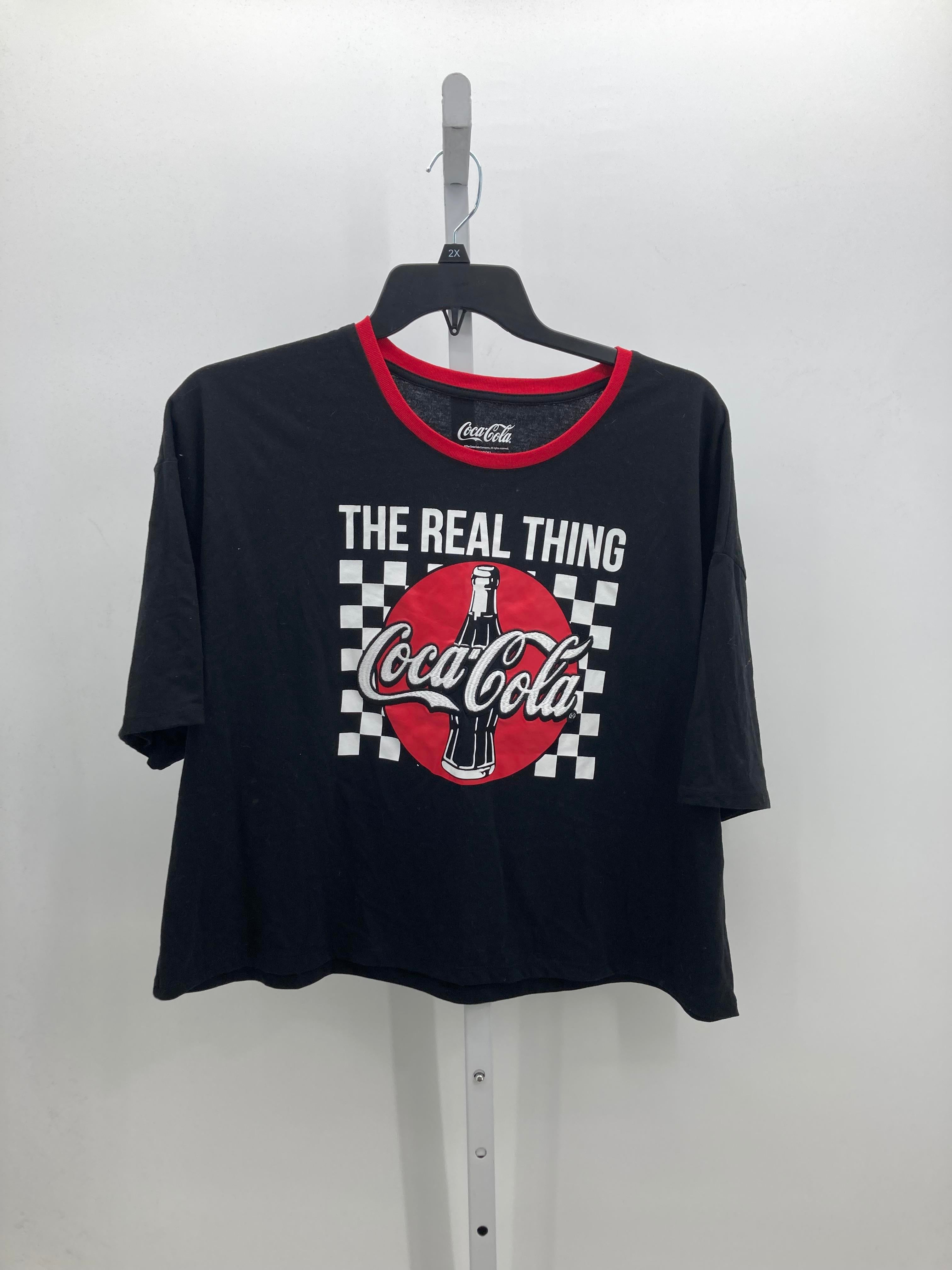 Coca-Cola Company Size 3X Womens Short Sleeve Shirt