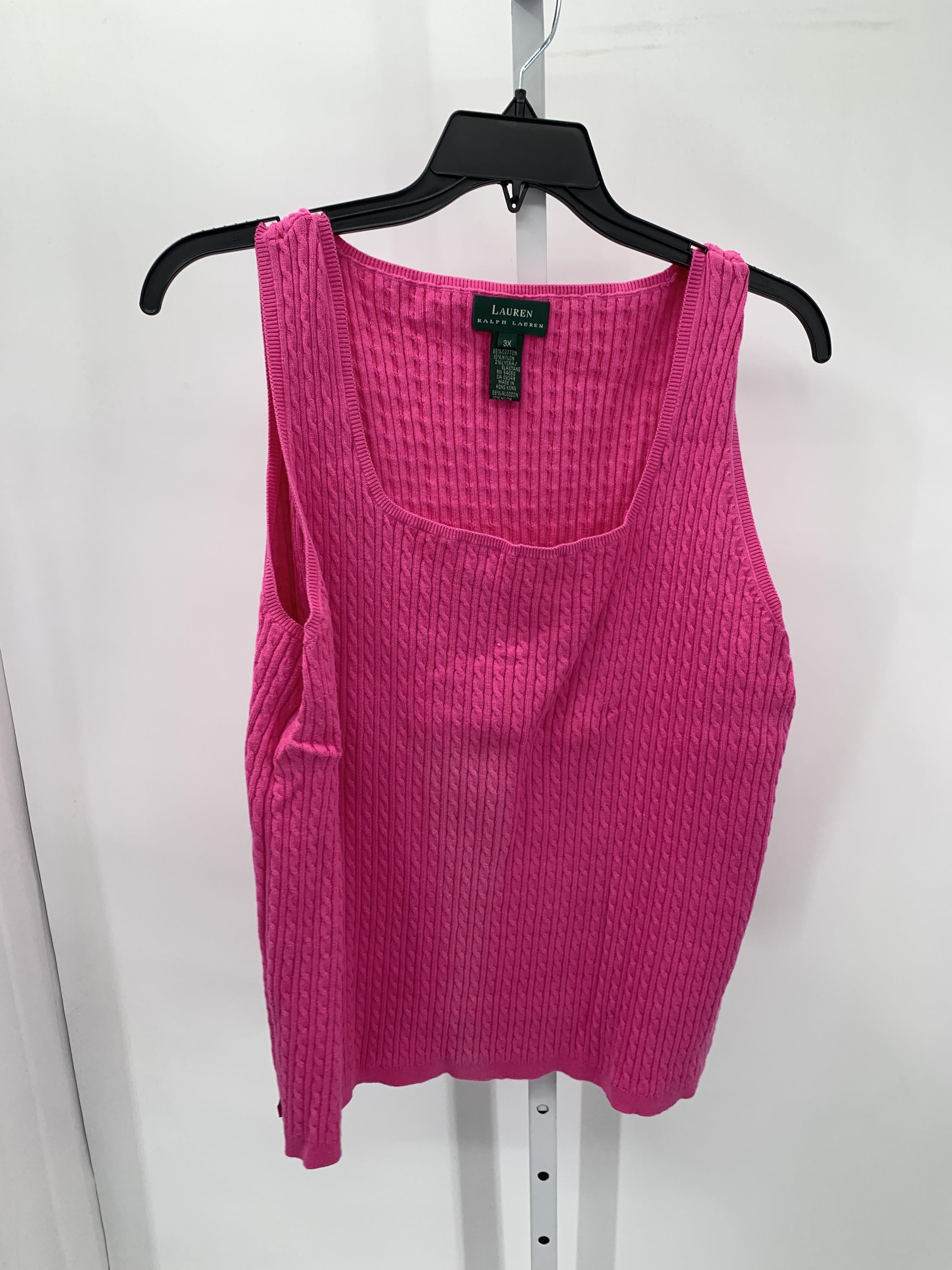 Ralph Lauren Size 3X Womens Sleeveless Sweater