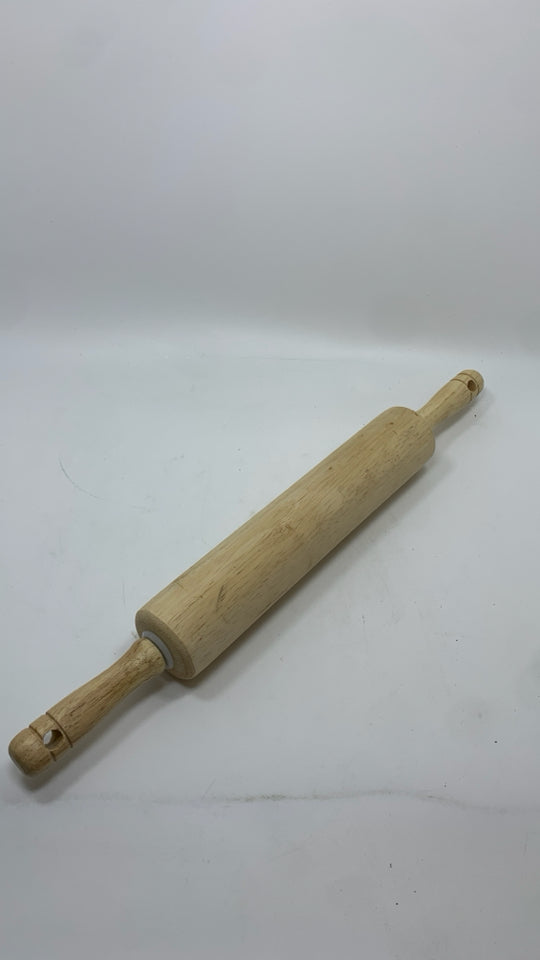 WOODEN ROLLING PIN.