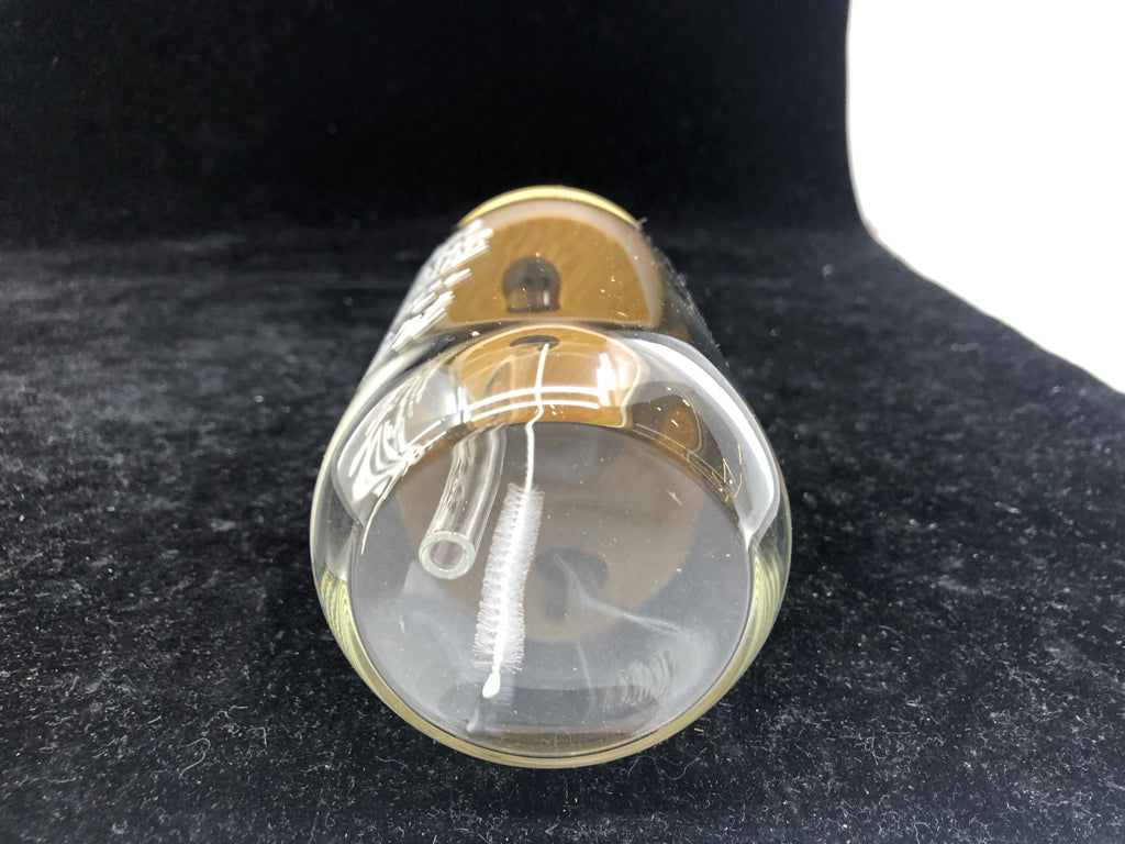 A TEACHER GLASS TUMBLER.