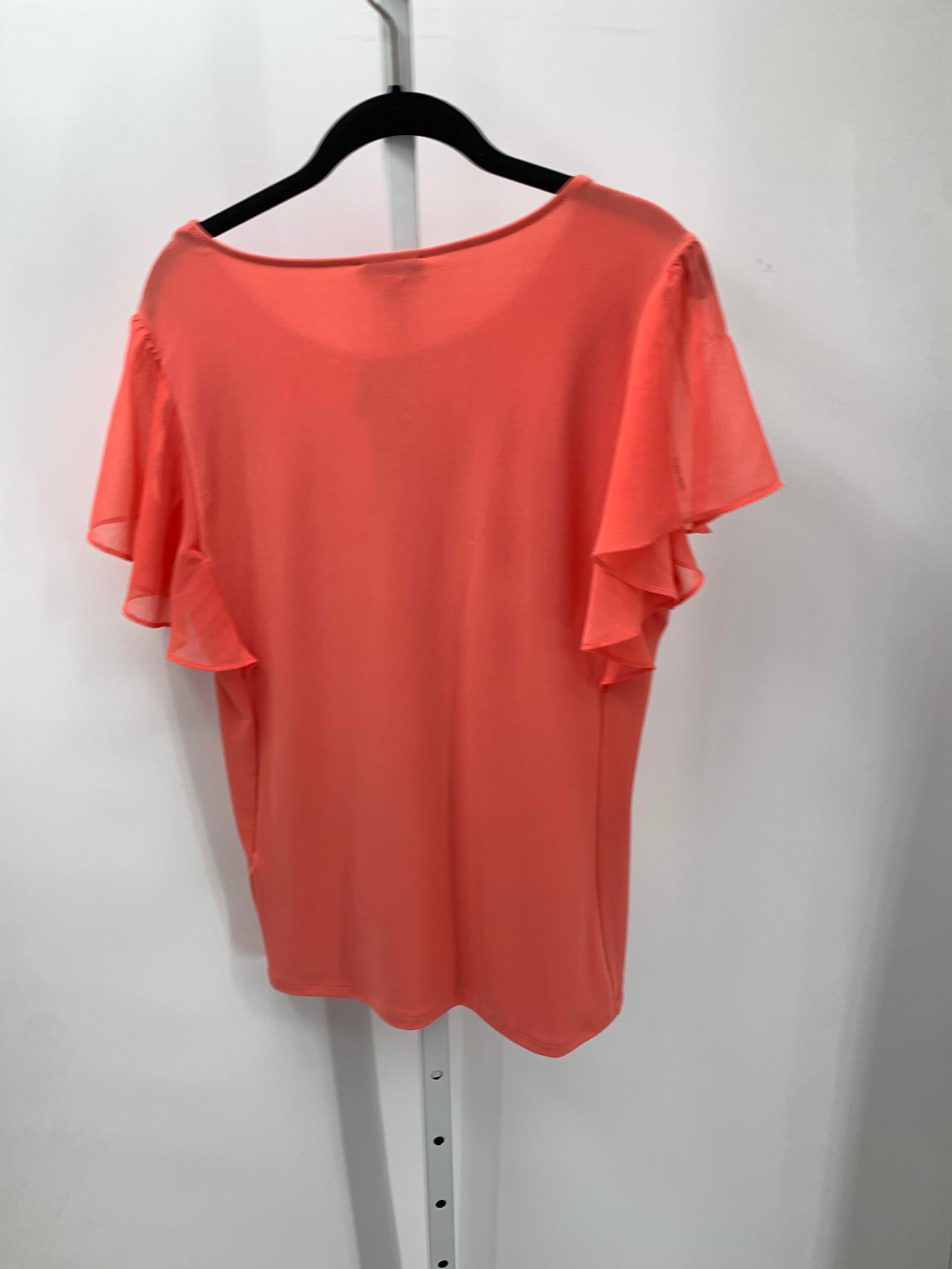 Calvin Klein Size Small Misses Short Sleeve Shirt