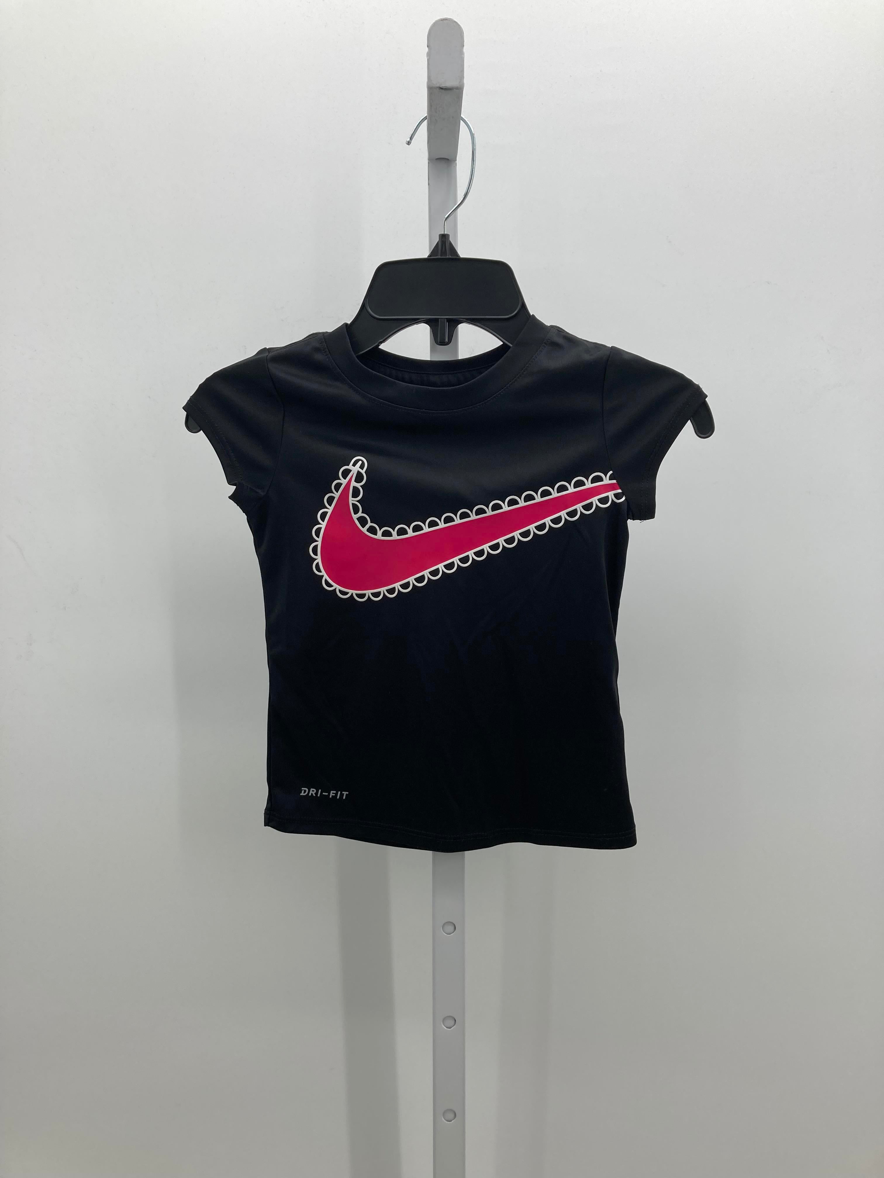 Nike Size 4 Girls Short Sleeve Shirt