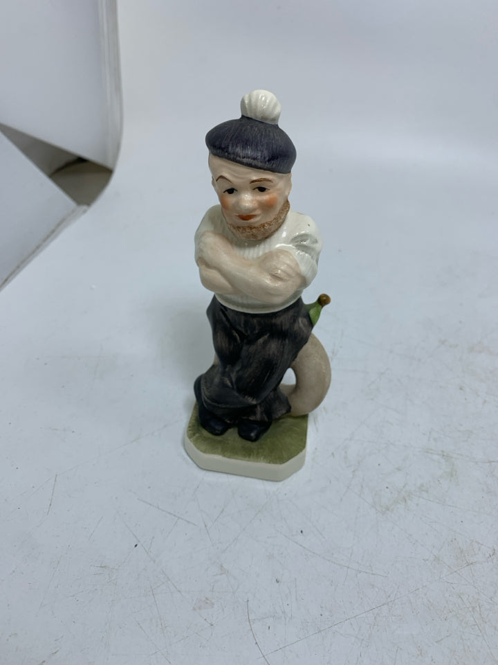 VTG FRIEDEL GERMAN MAN IN GOLFER OUTFIT.
