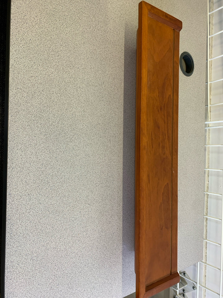 NIB WALNUT LEDGE SHELF.