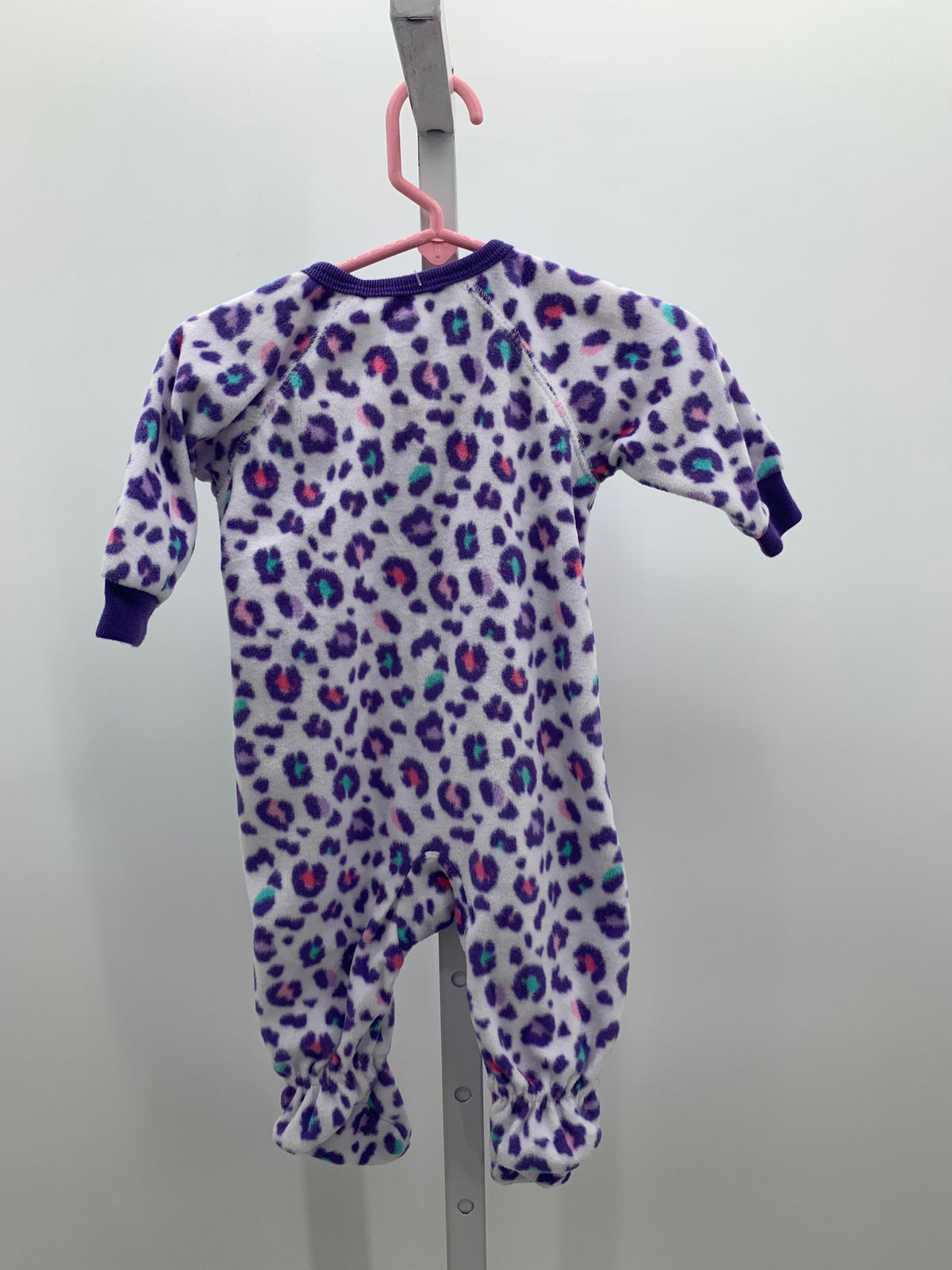 Size 0-3 months Girls Long Slv. Romper