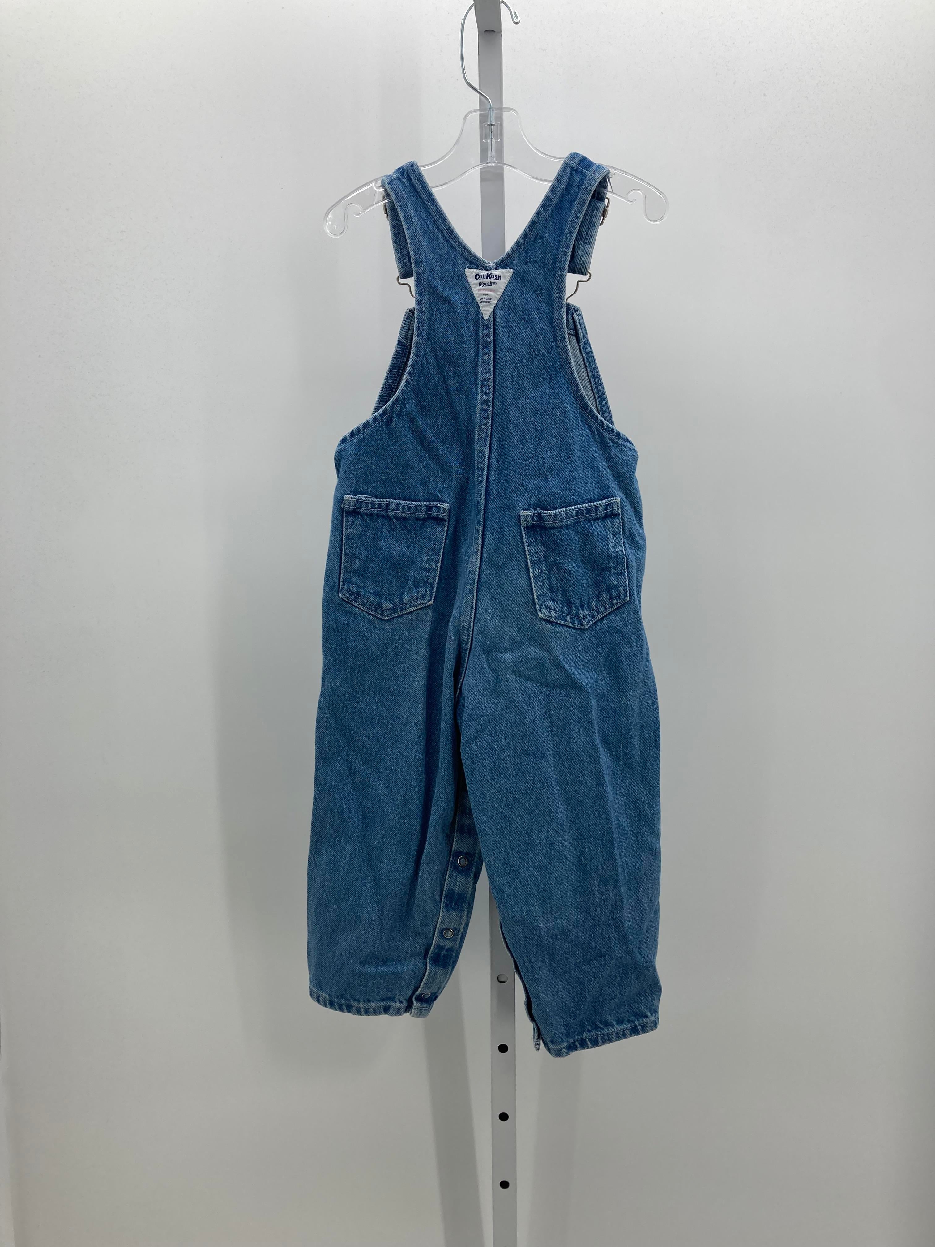 Osh Kosh Size 4T Girls Overalls