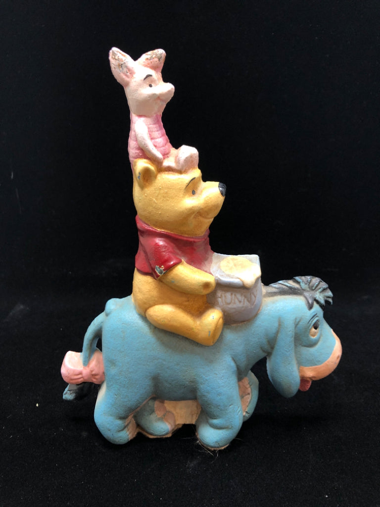 METAL WINNIE THE POOH DOOR STOPPER.