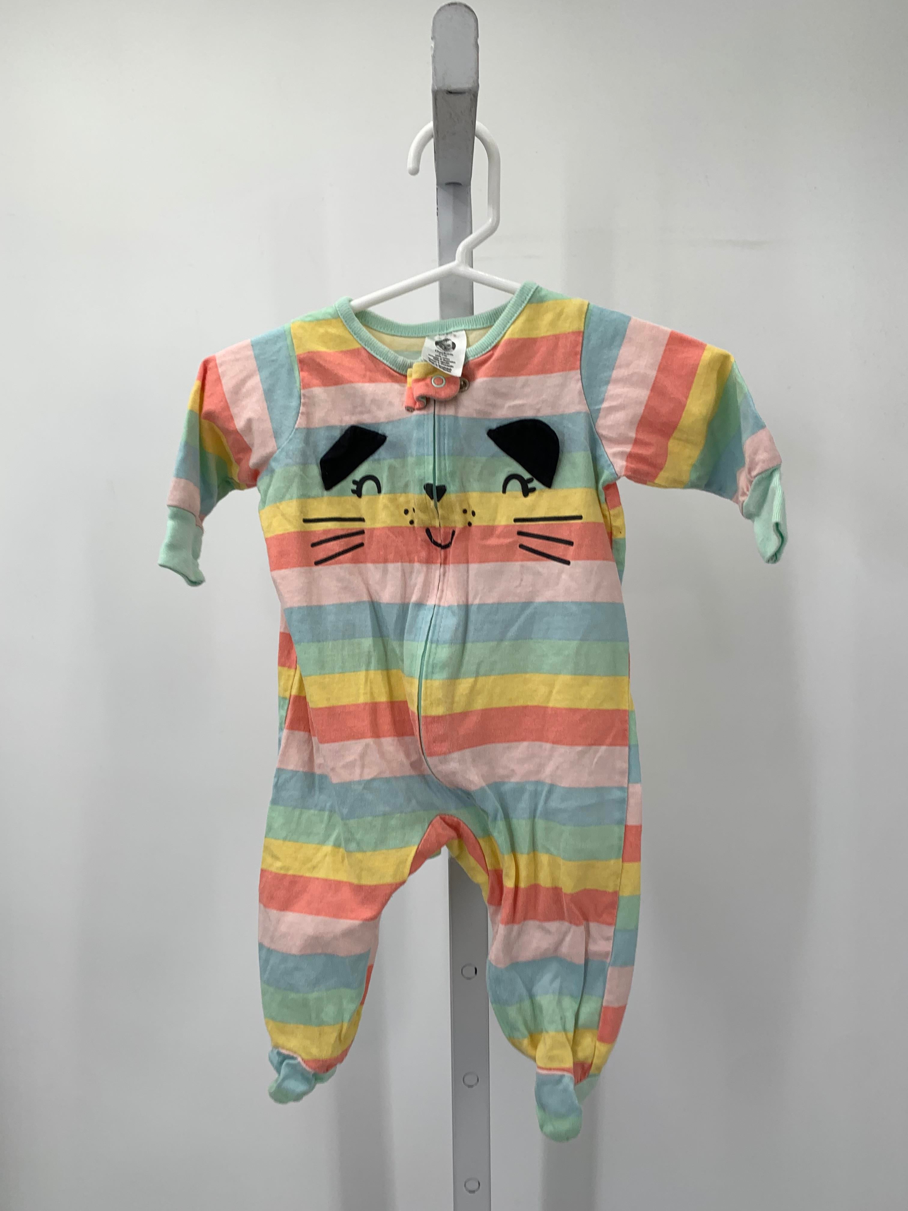 Gerber Size 0-3 months Girls Long Slv. Romper