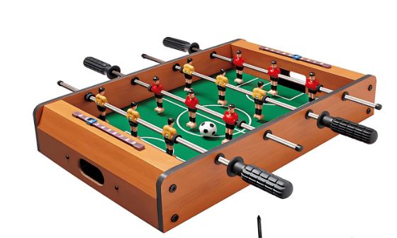 19" TABLETOP FOOSBALL WITH 1 SOCCER BALL