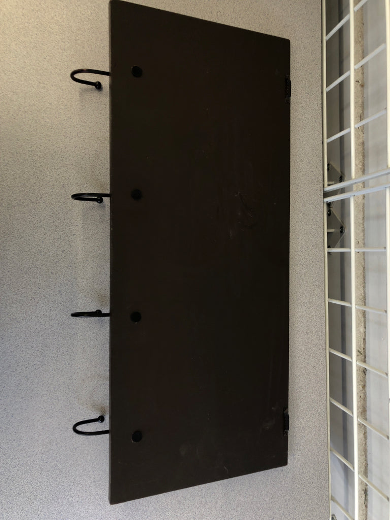 LIVE LAUGH BARK WOOD WALL COAT HOOKS.