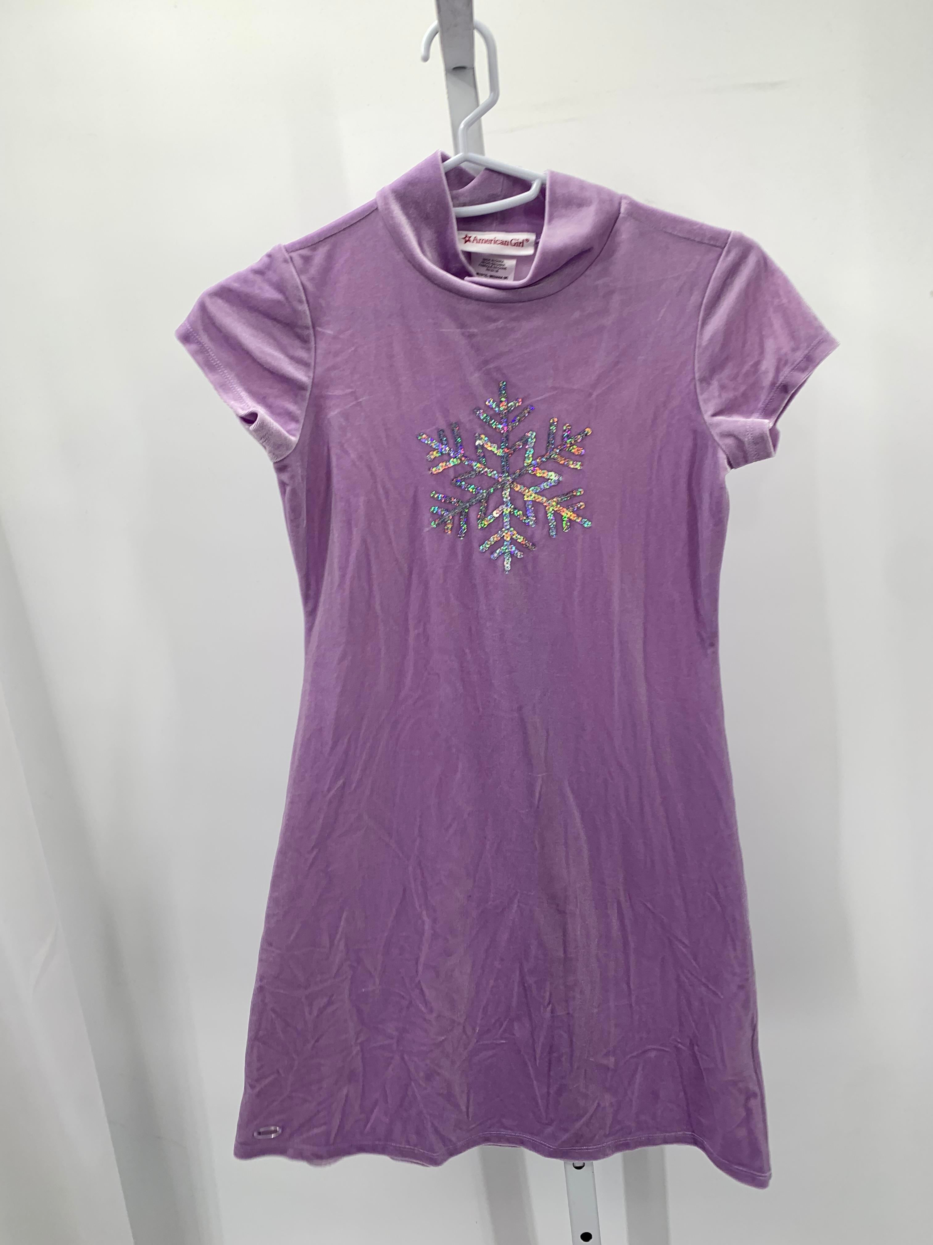 American Girl Size 10-12 Girls Short Sleeve Dress