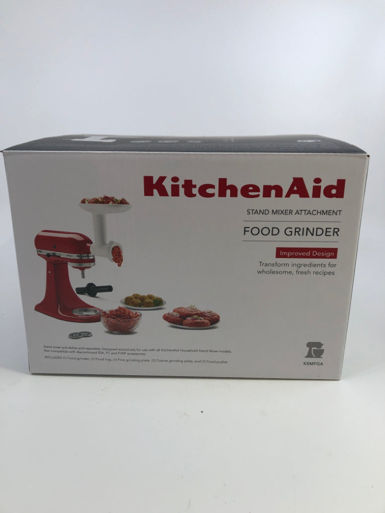 NIB KITCHENAID FOOD GRINDER MIXER ATTACHMENT