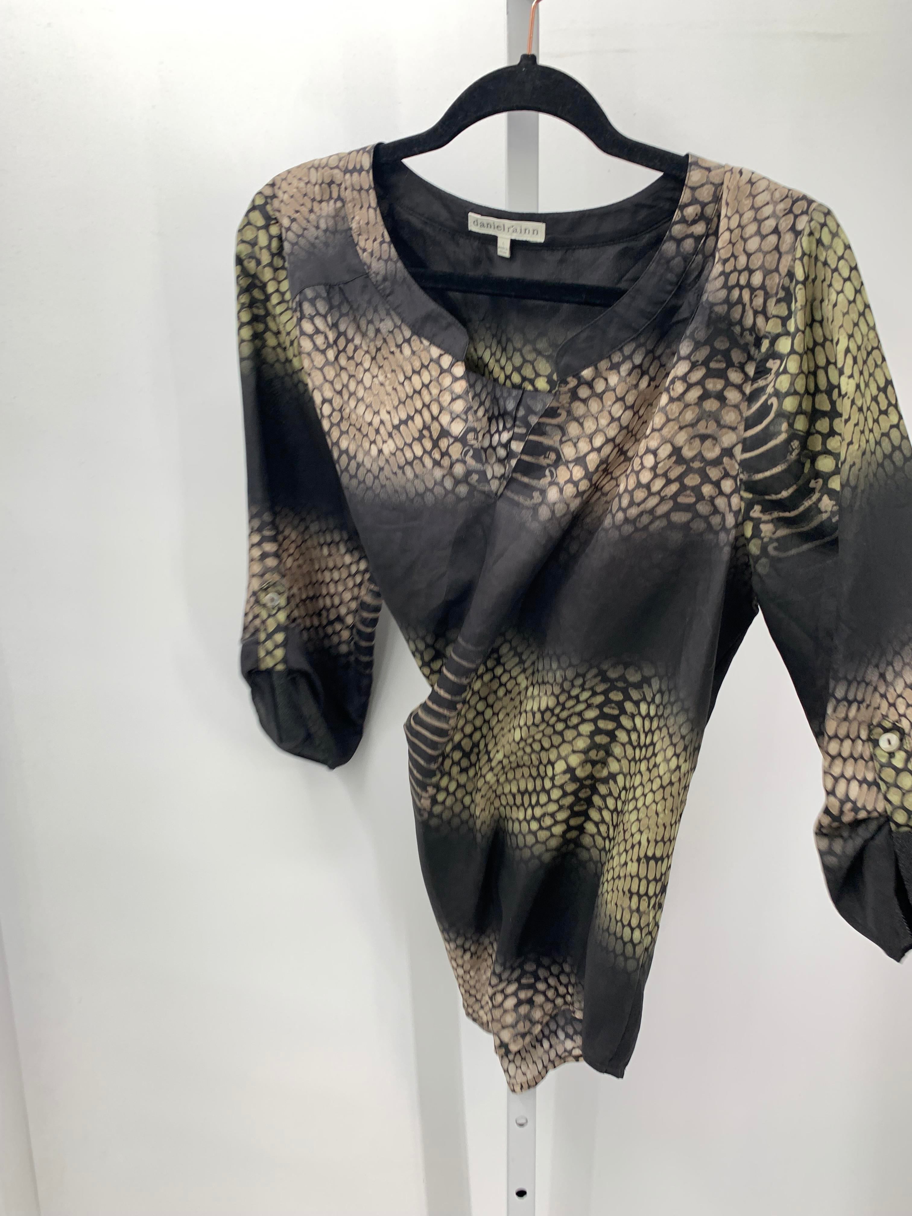 Daniel Rain Size Large Misses 3/4 Sleeve Shirt