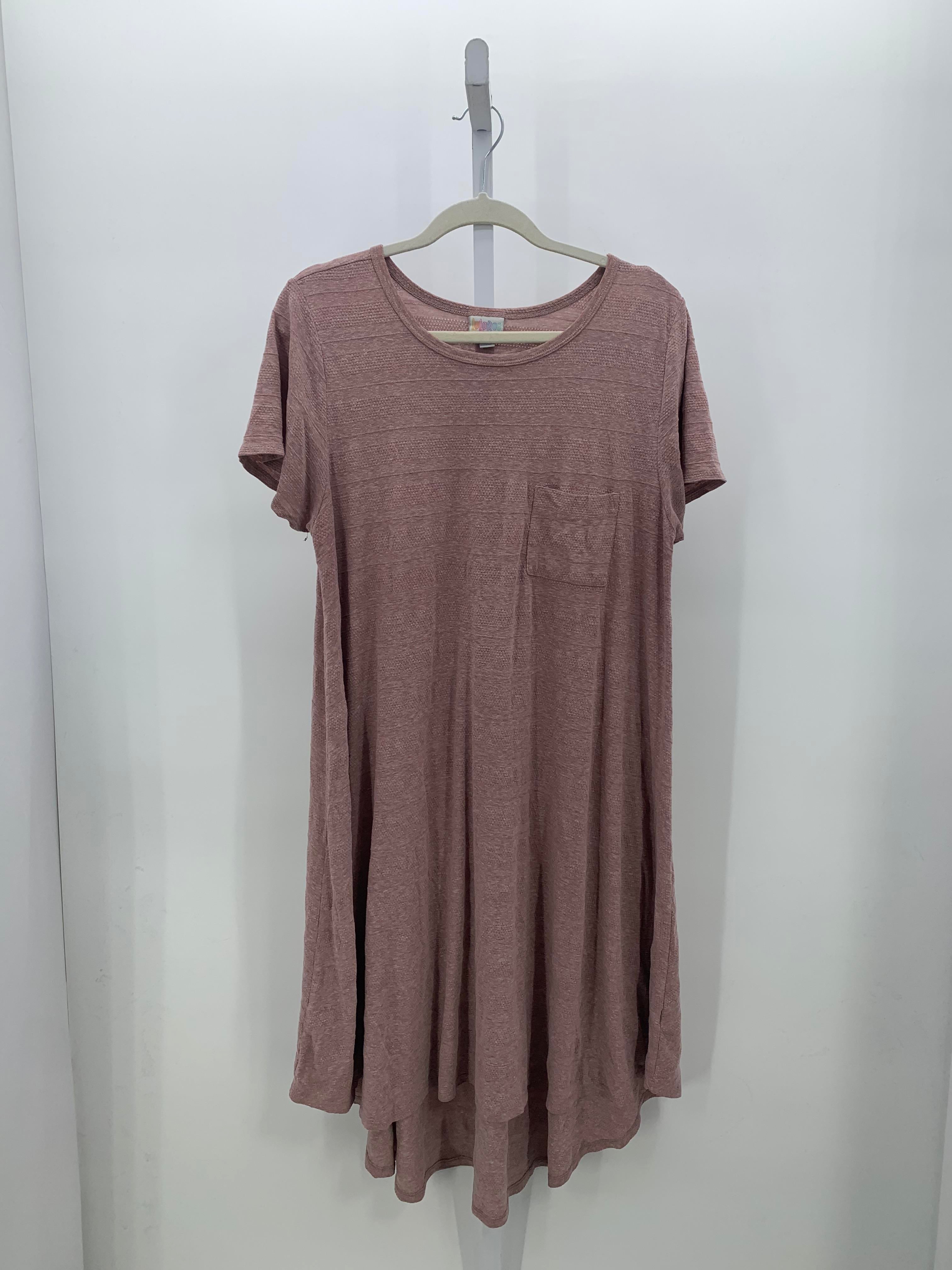 Lularoe Size Large Misses Short Sleeve Dress