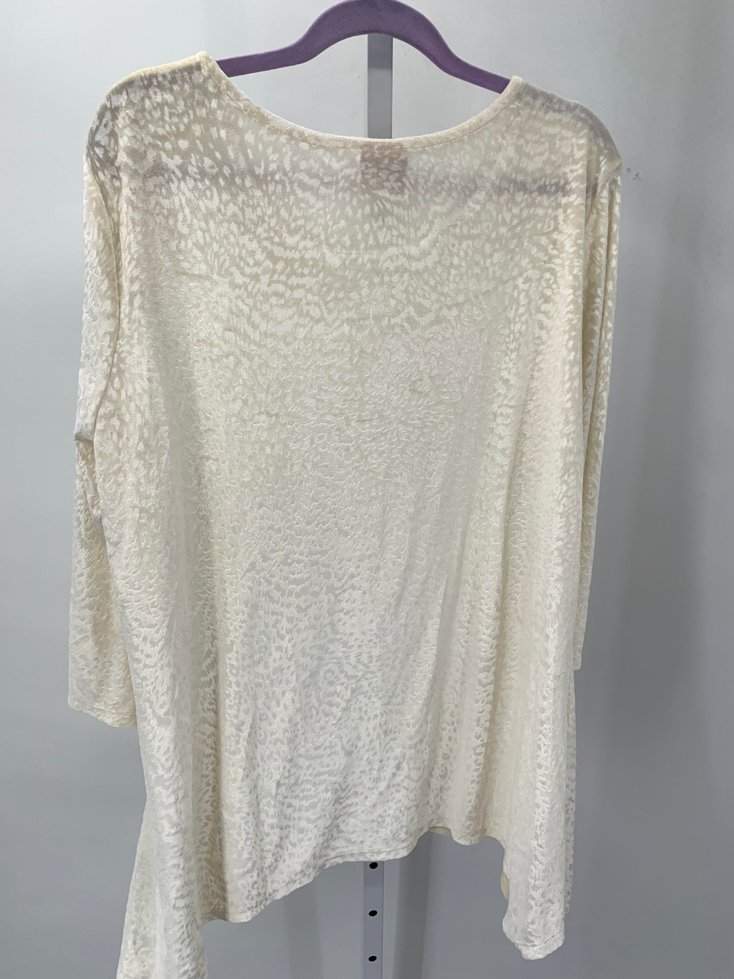 Ruby Rd. Size Extra Large Misses 3/4 Sleeve Shirt