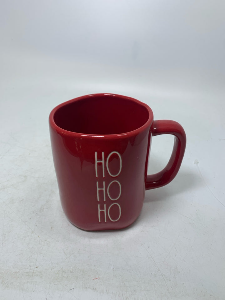 RED REA DUNN HO HO HO MUG.