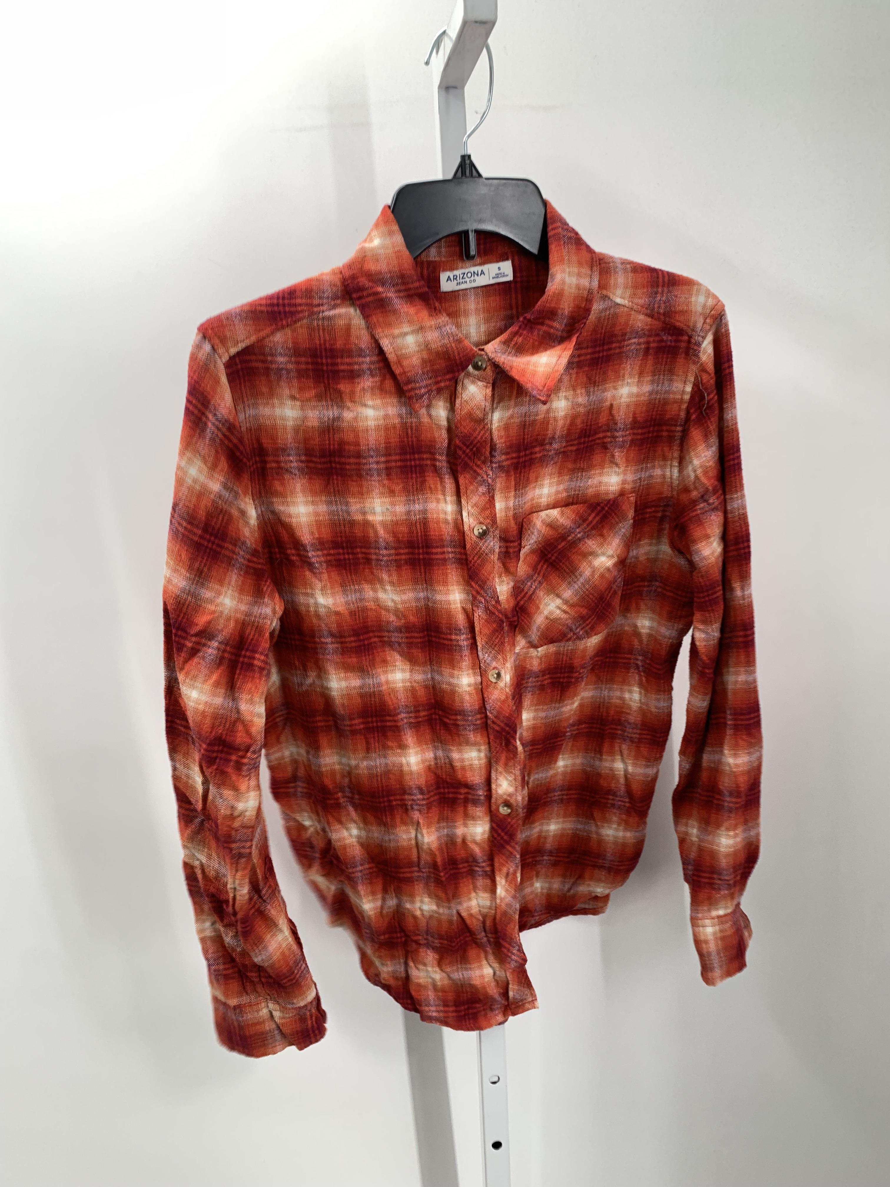 Arizona Size Small Juniors Long Sleeve Shirt