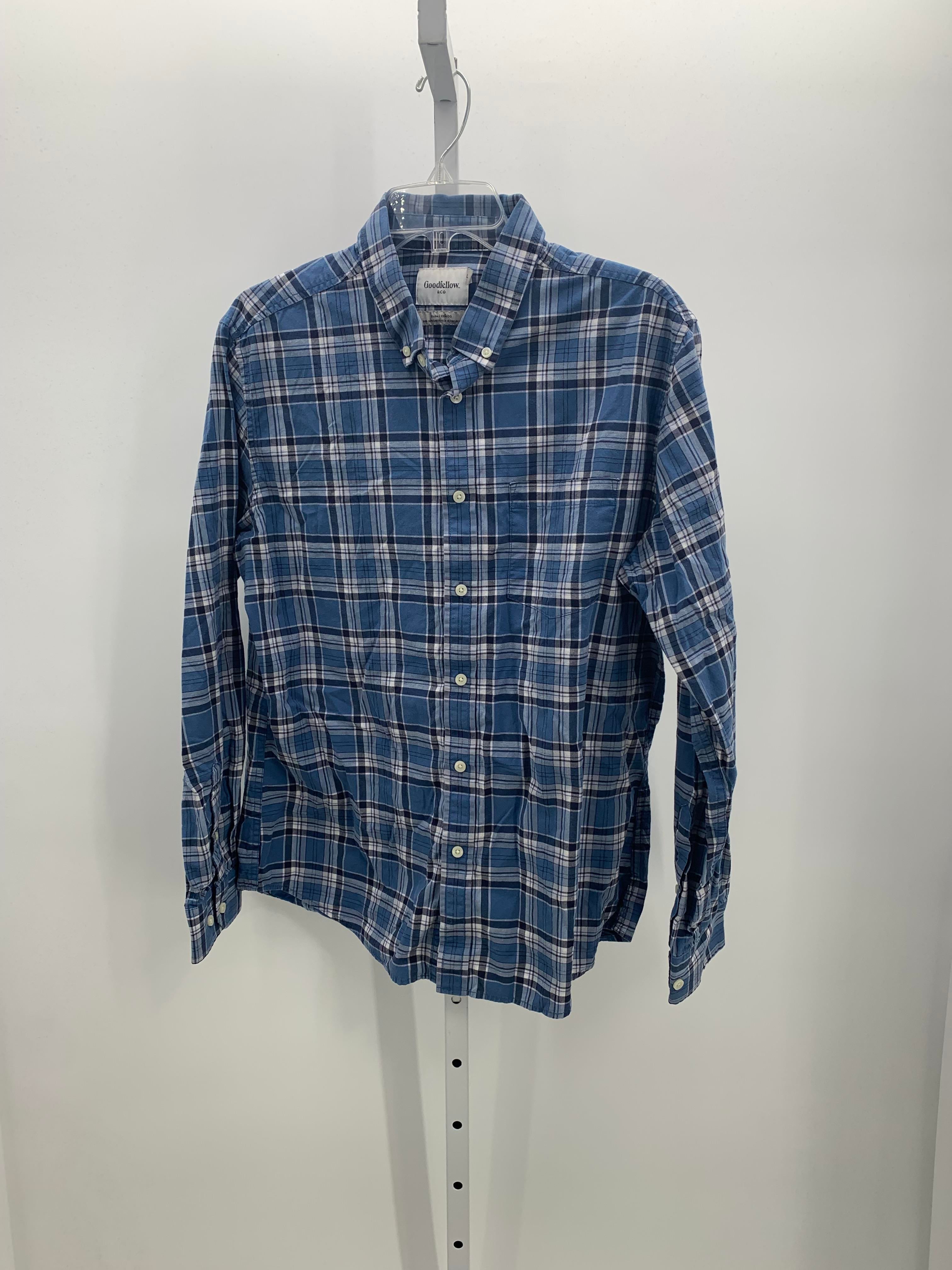 PLAID BUTTON DOWN SHIRT