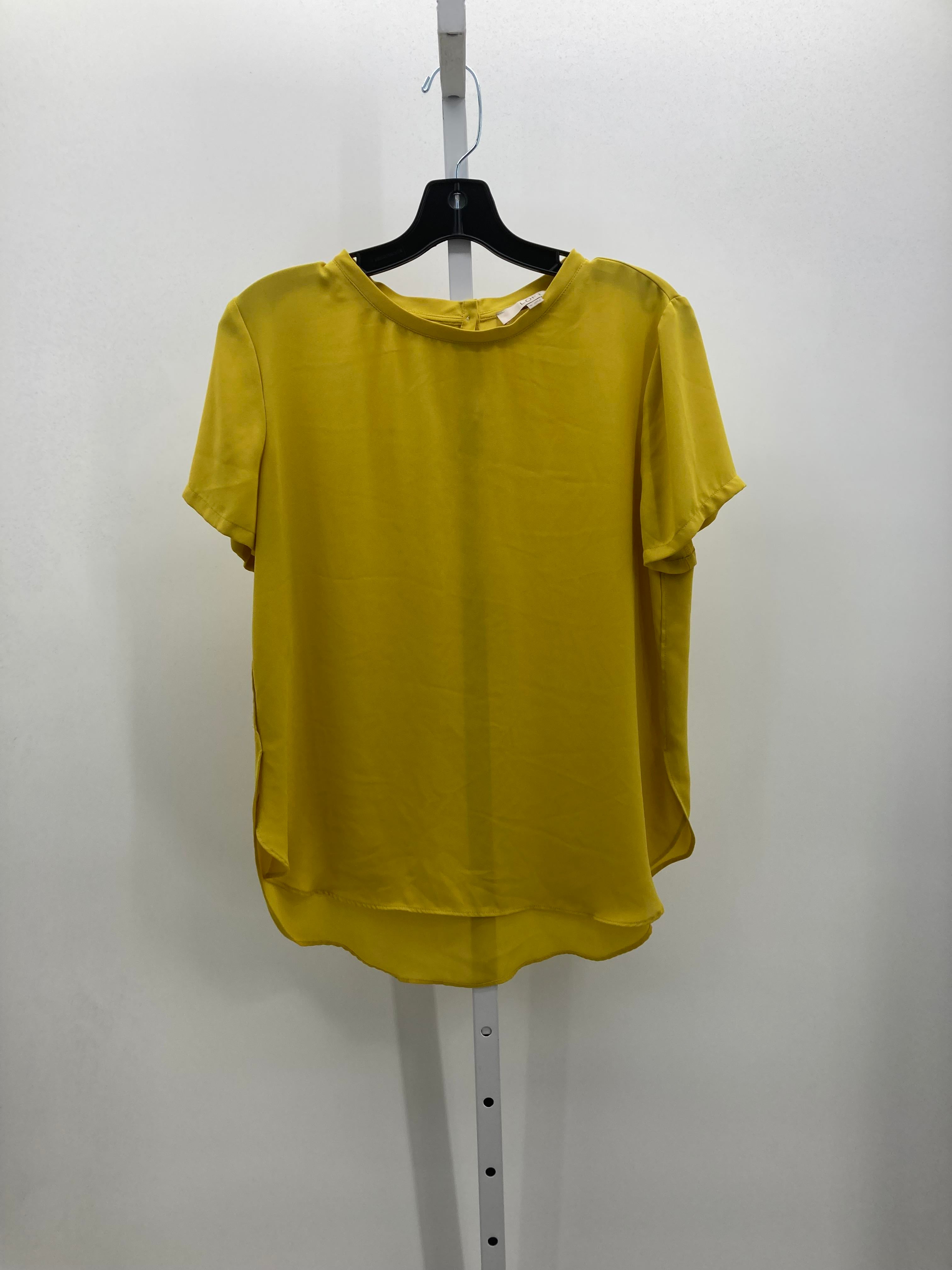 Loft Size Medium Misses Short Sleeve Shirt