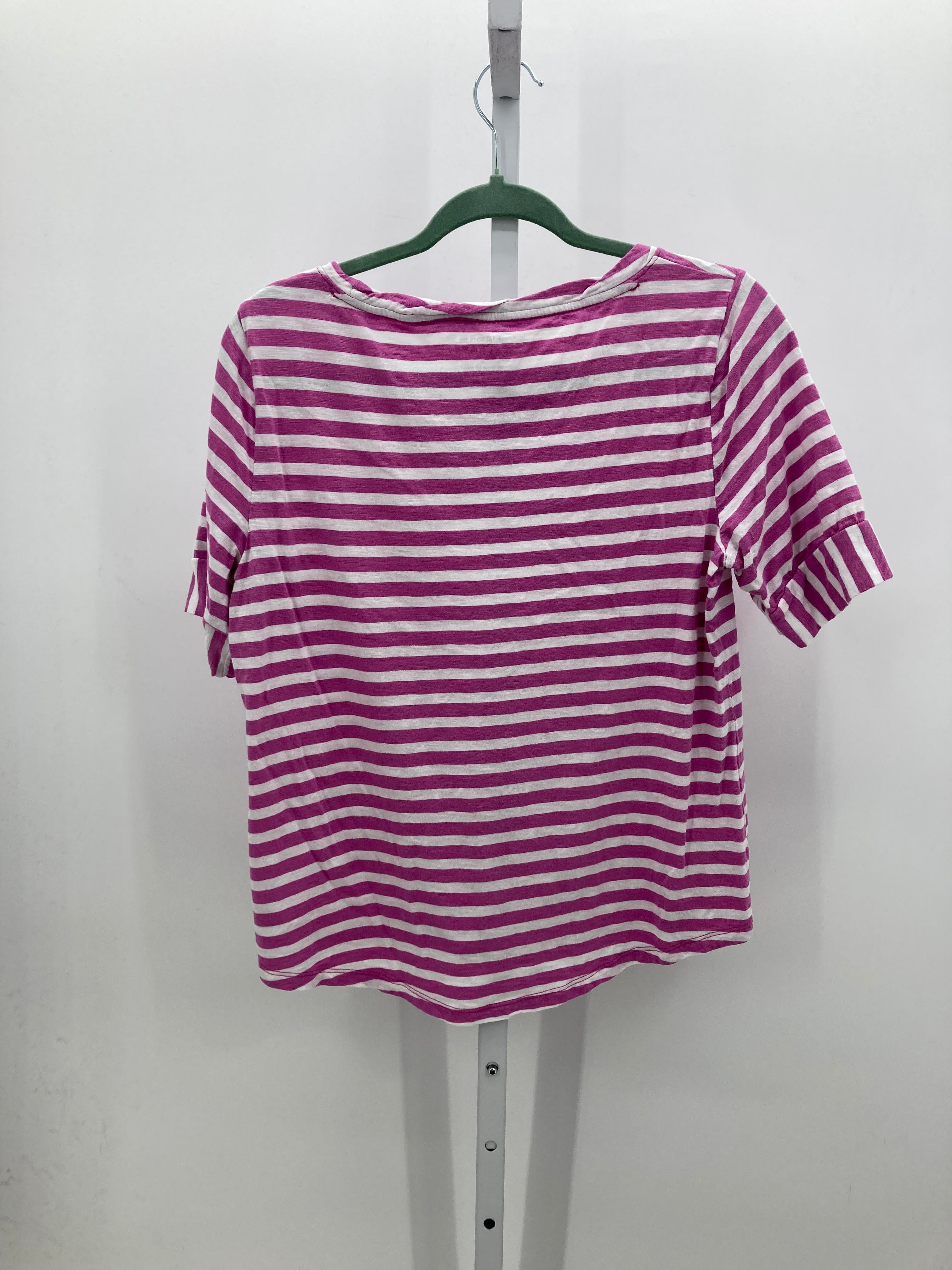 Talbots Size Medium Misses Short Sleeve Shirt