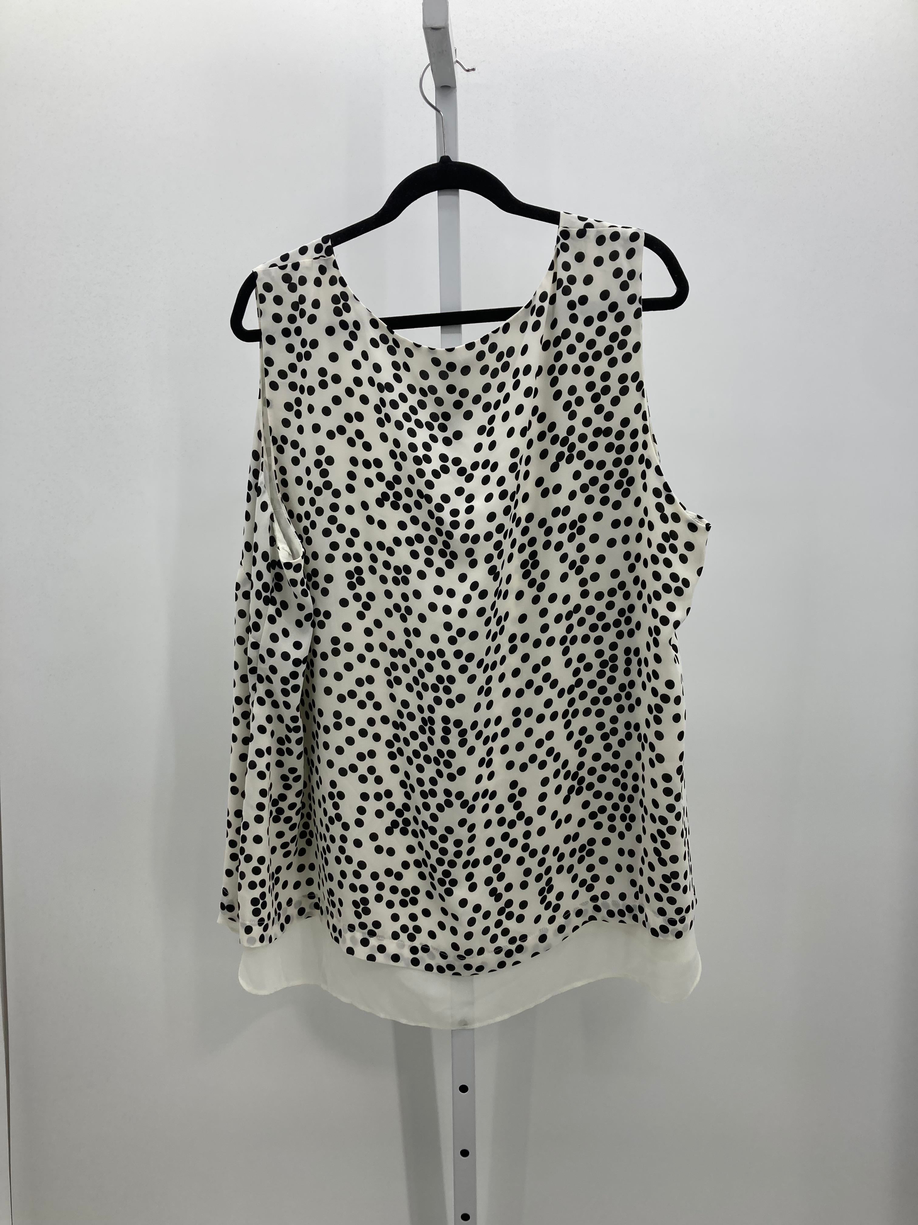 Rose & Olive Size 3X Womens Sleeveless Shirt