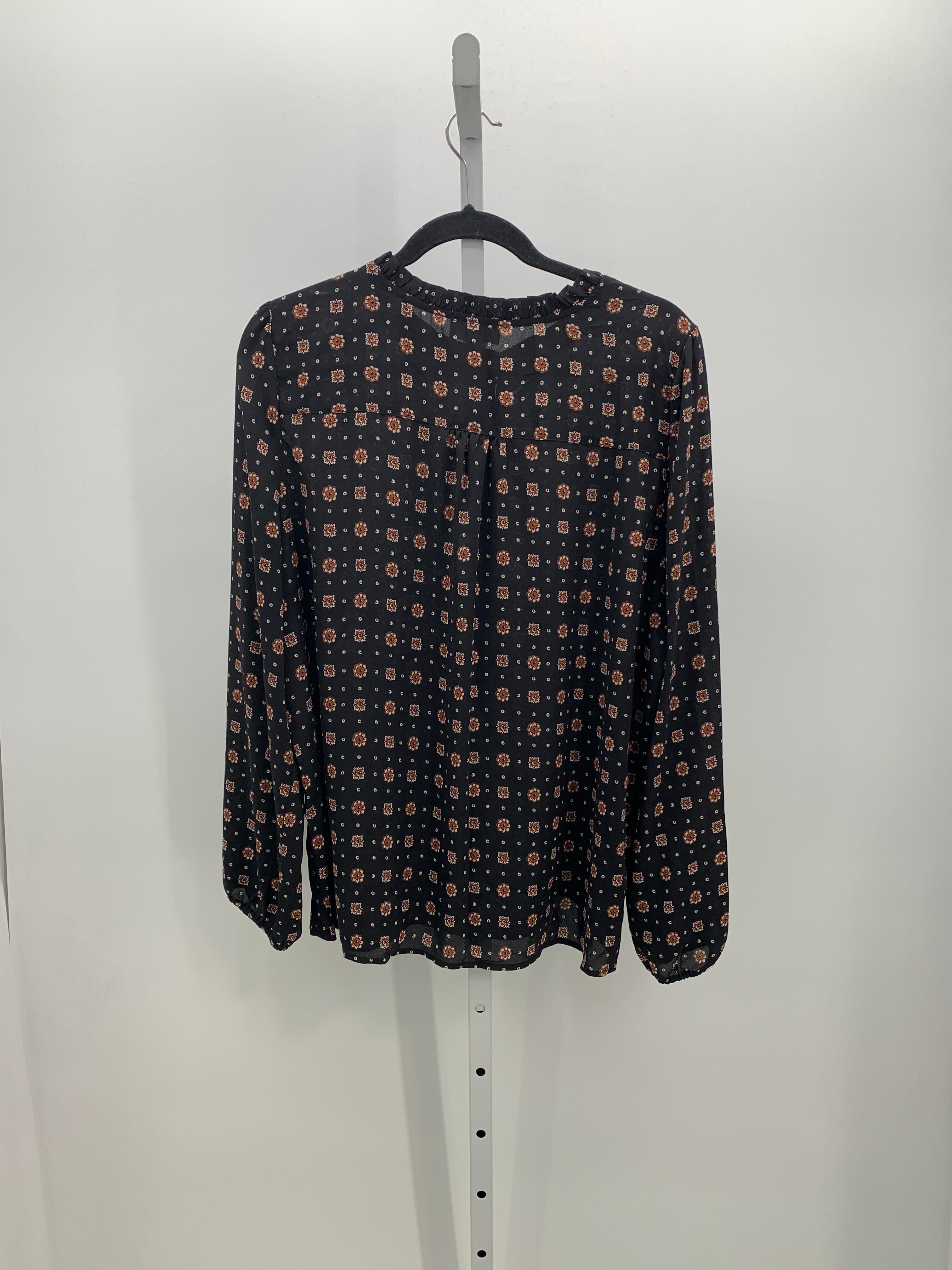 Loft Size Extra Large Misses Long Sleeve Shirt