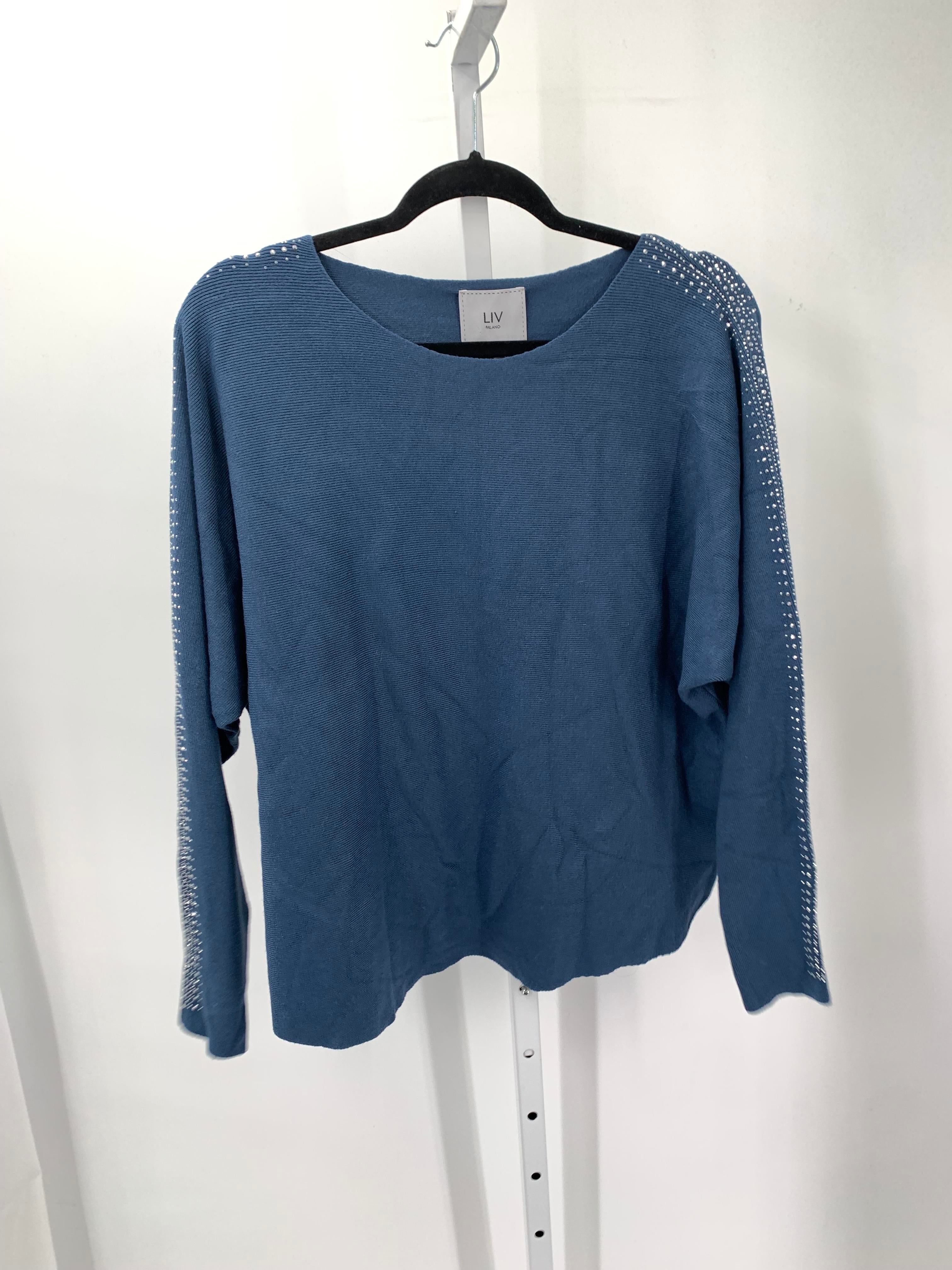 Size Extra Large Misses Long Slv Sweater