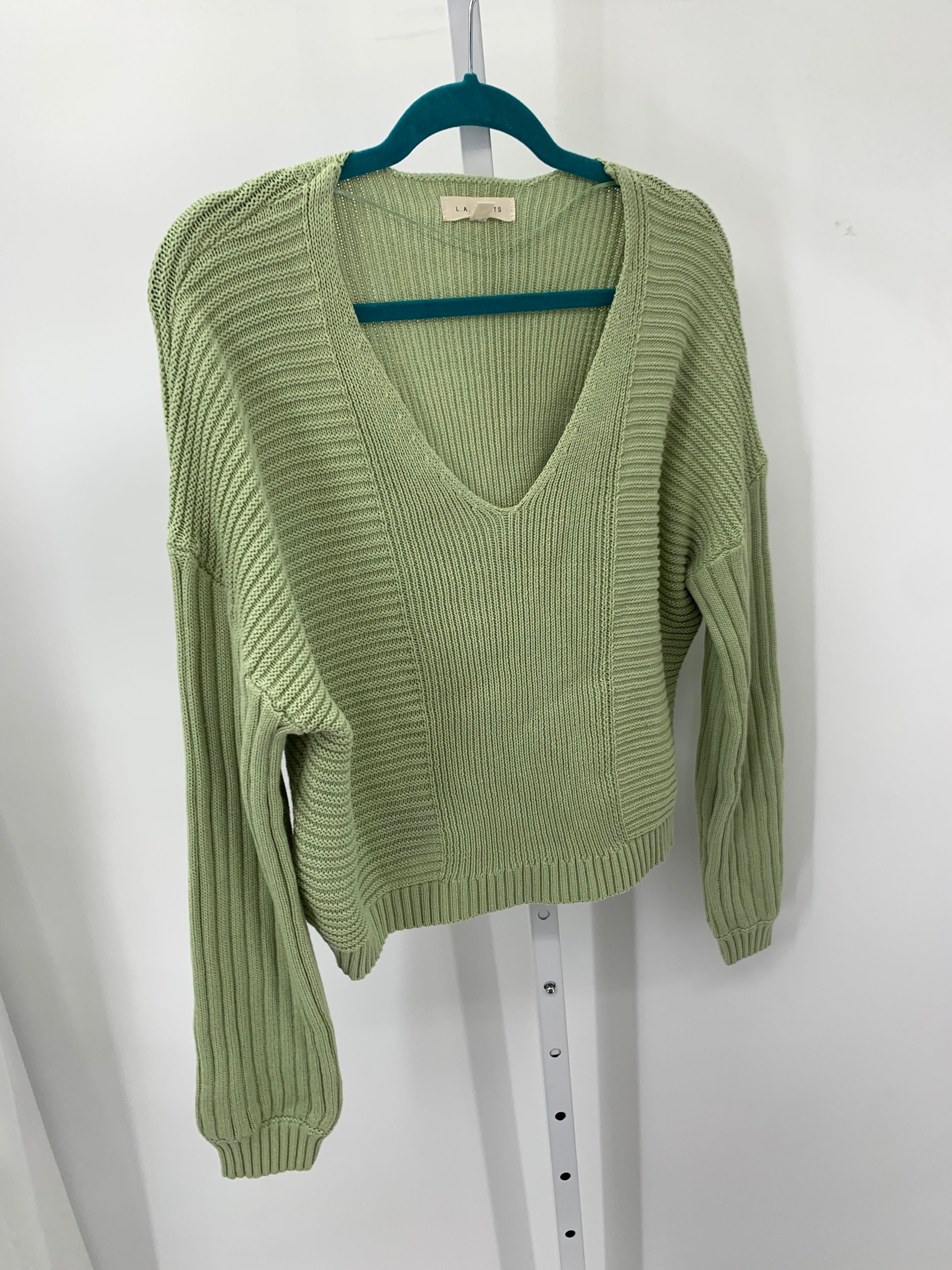 LA Hearts Size Small Juniors Long Sleeve Sweater