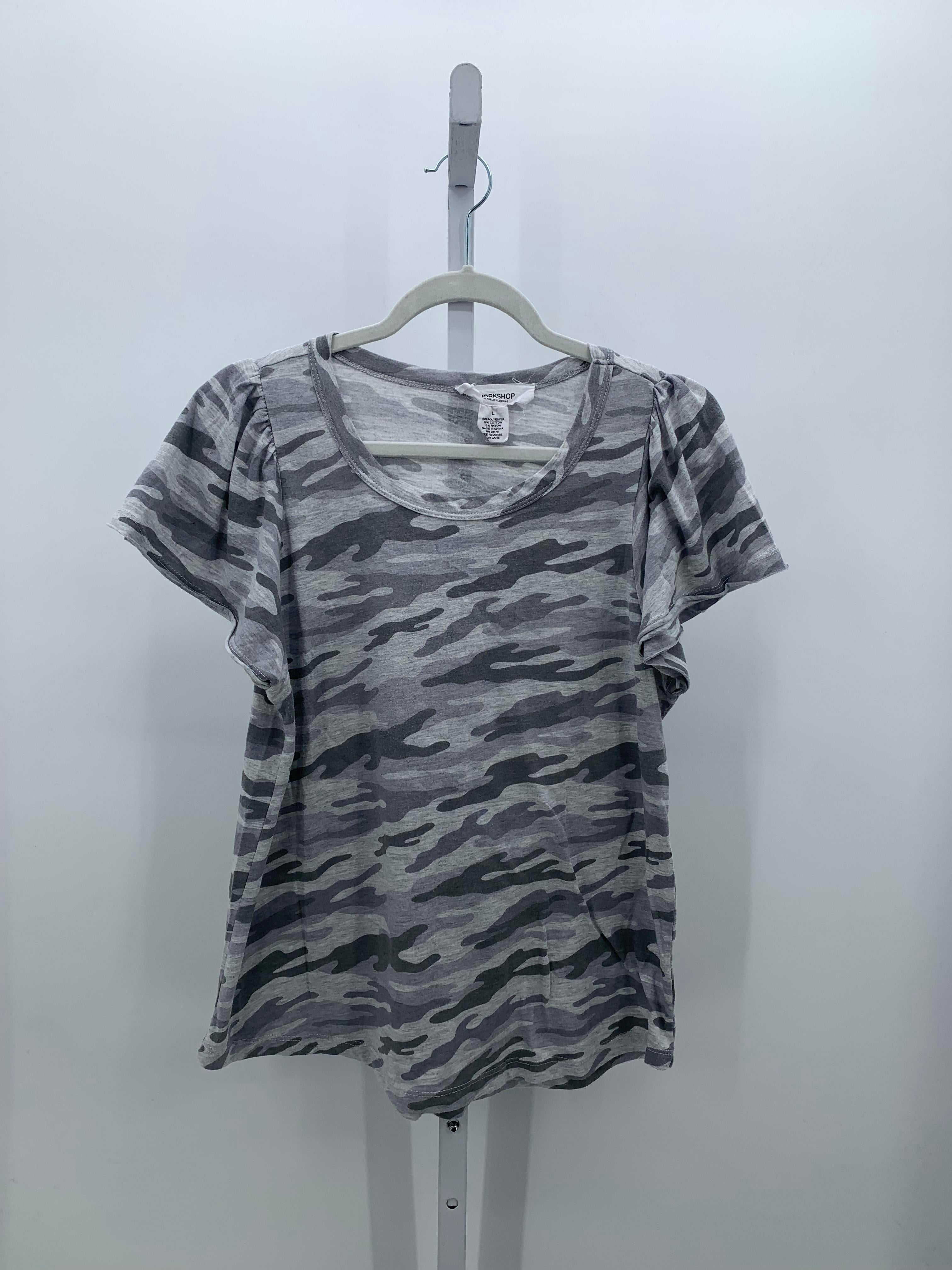 Workshop Size Large Misses Short Sleeve Shirt
