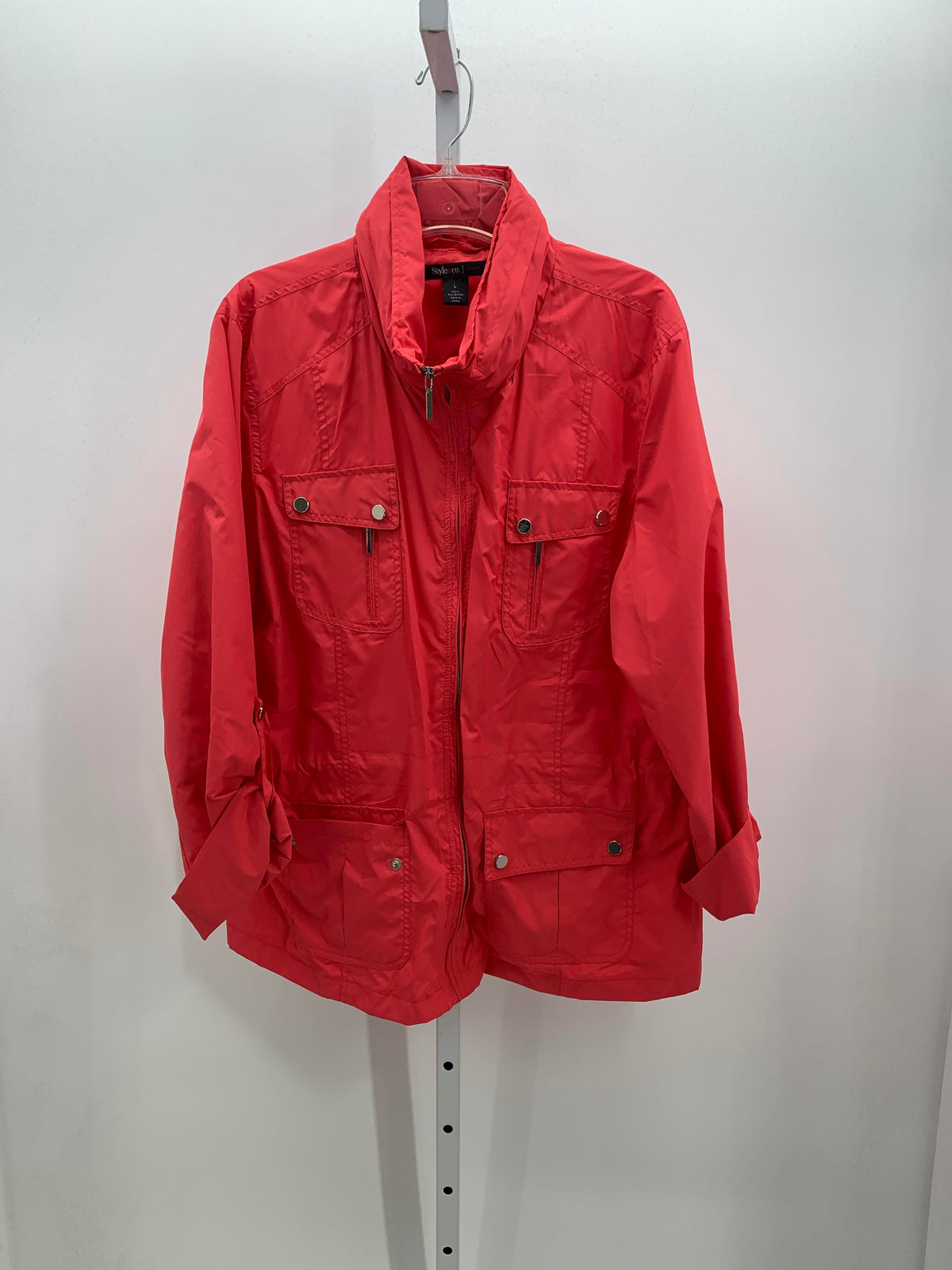 Style & Co. Size Large Misses Lightweight Jacket